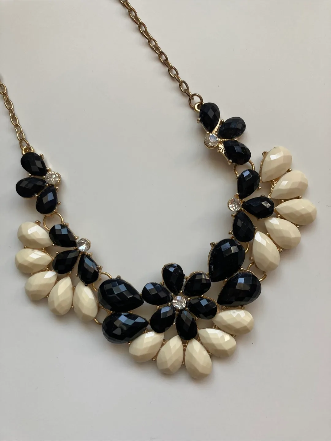 Black & White Statement Necklace thumbnail
