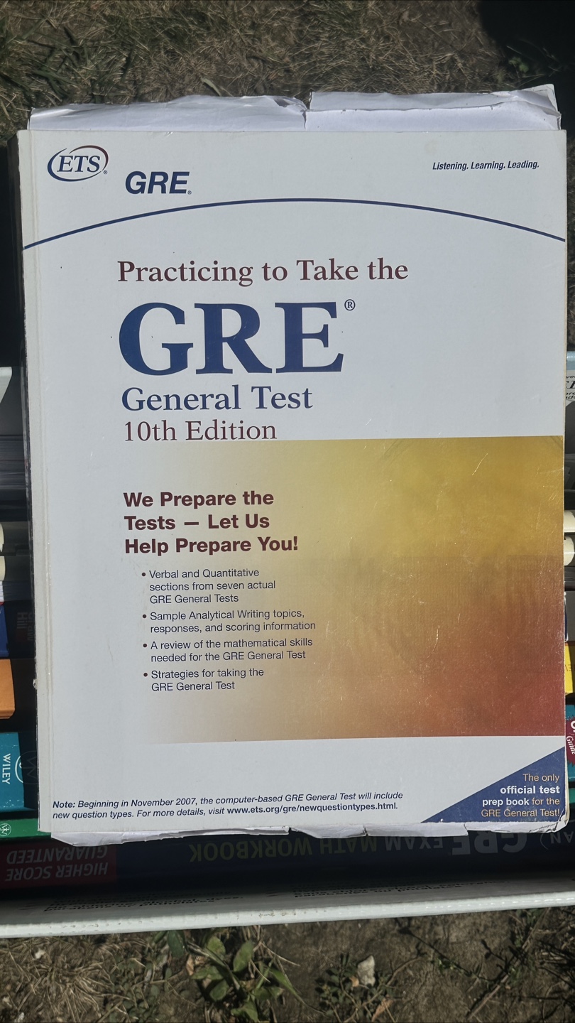 GRE Verbal Grail + Practice Books - photo 3