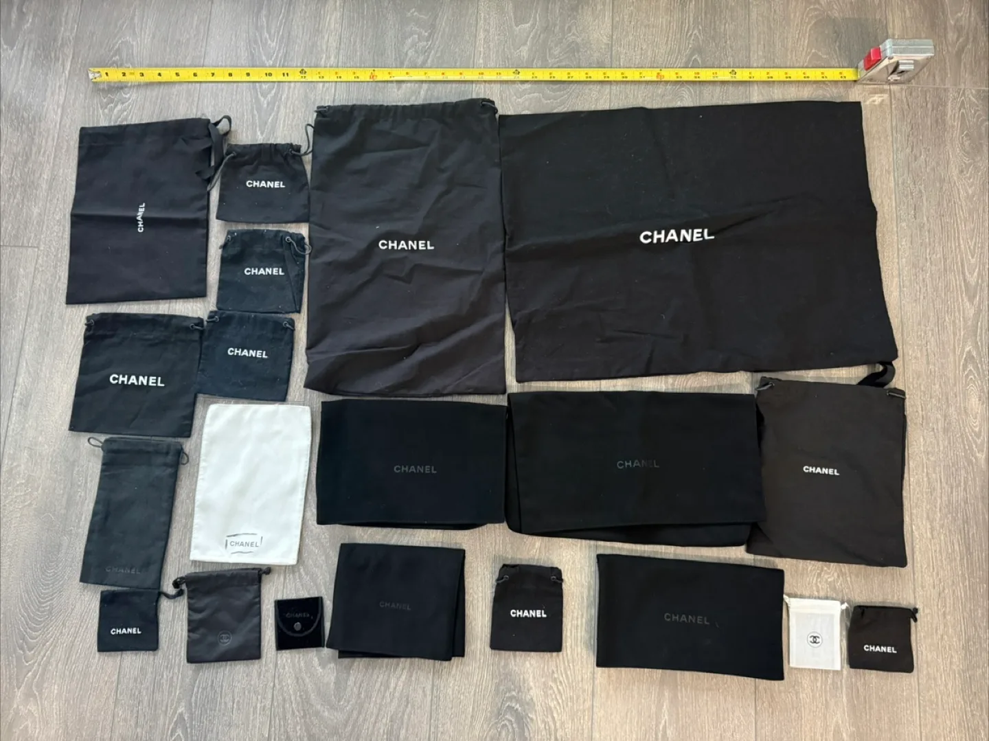 Chanel Dust Bags - Variety of Sizes thumbnail