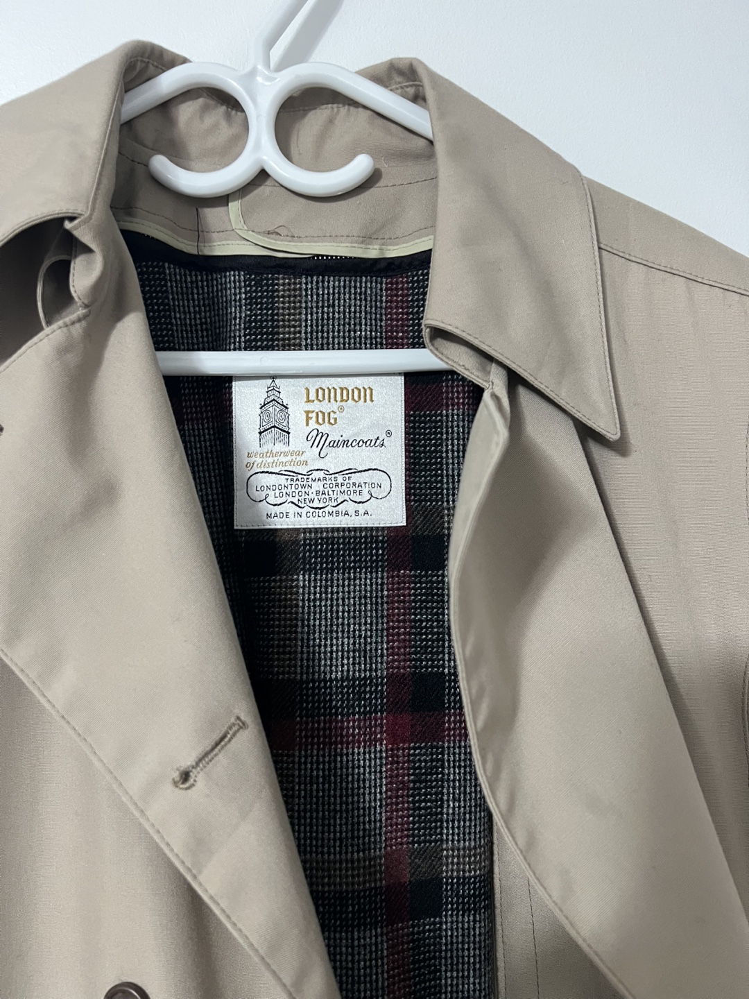 London Fog Trench Coat - Size 10 Regular - photo 2
