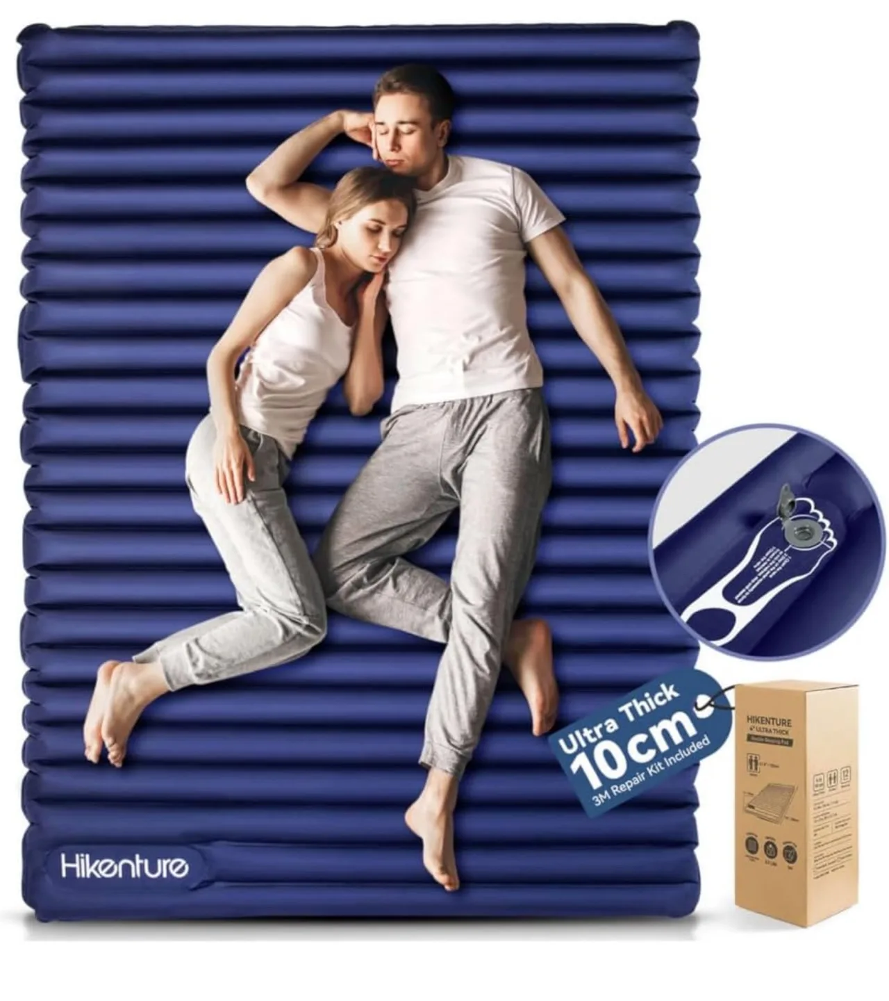 Hikenture Inflatable Sleeping Pad - Like New! image indicator(3)