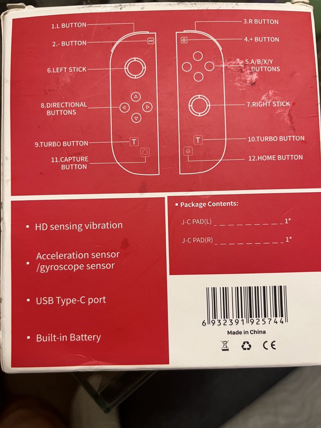 New J-C Pad (L)/(R) for N-SL