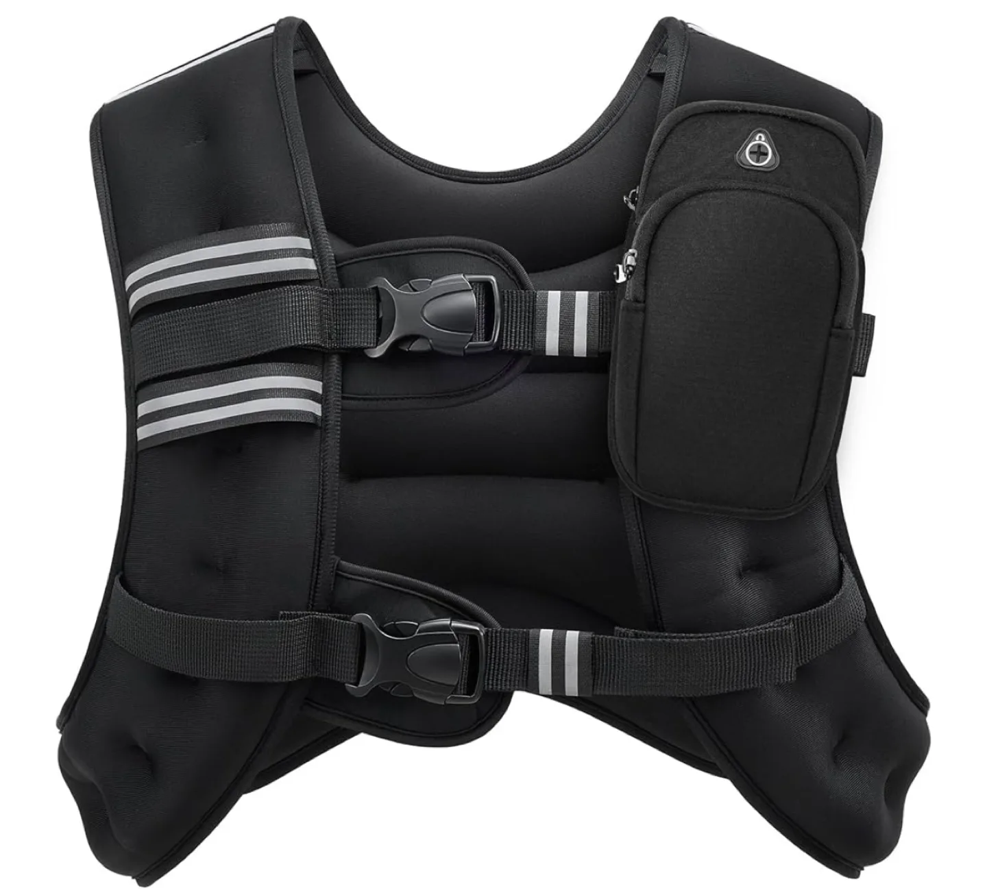 Adjustable Weighted Vest - Black 16 lb thumbnail