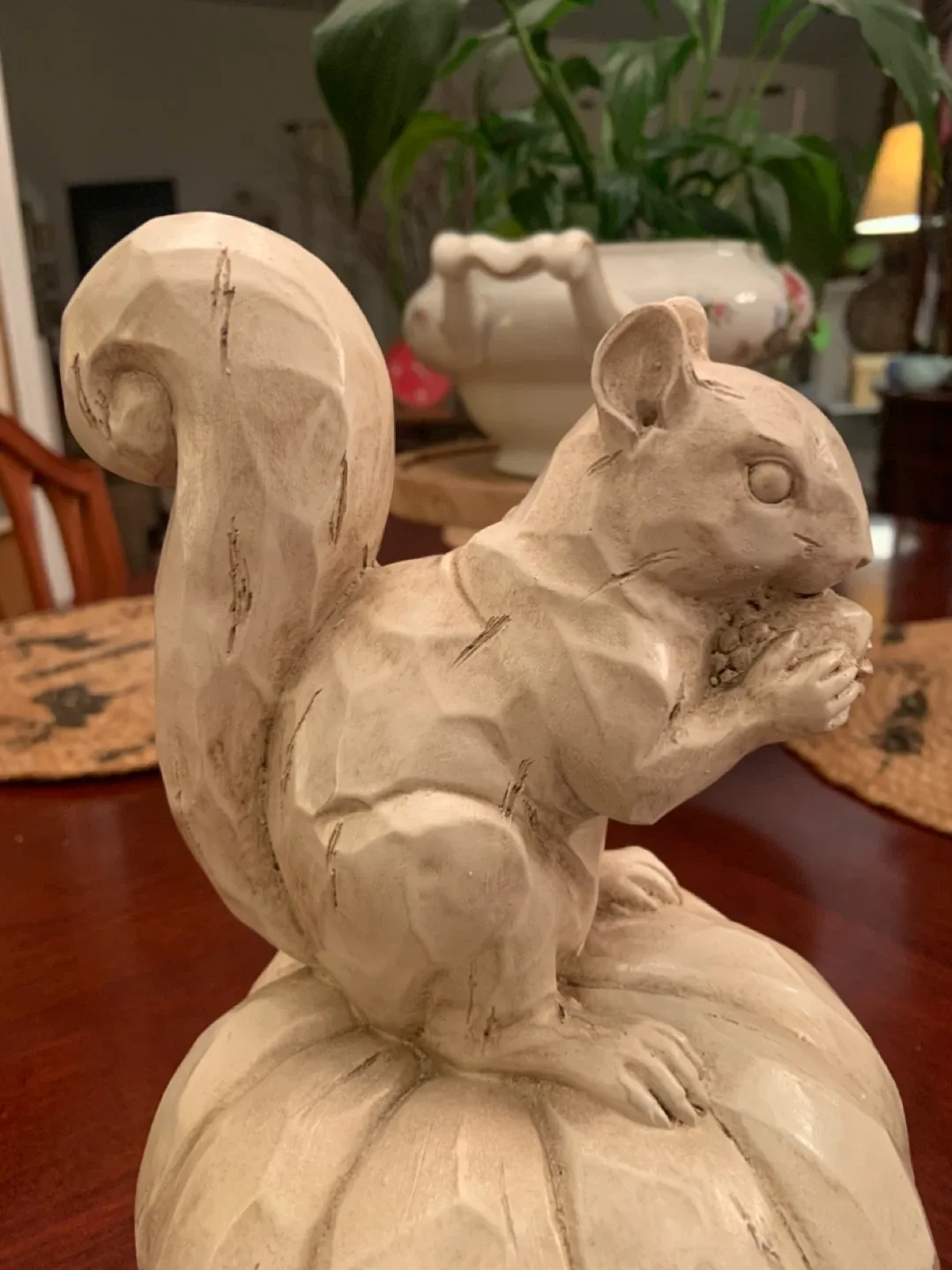 New Squirrel on Pumpkin Fall Decoration image indicator(3)