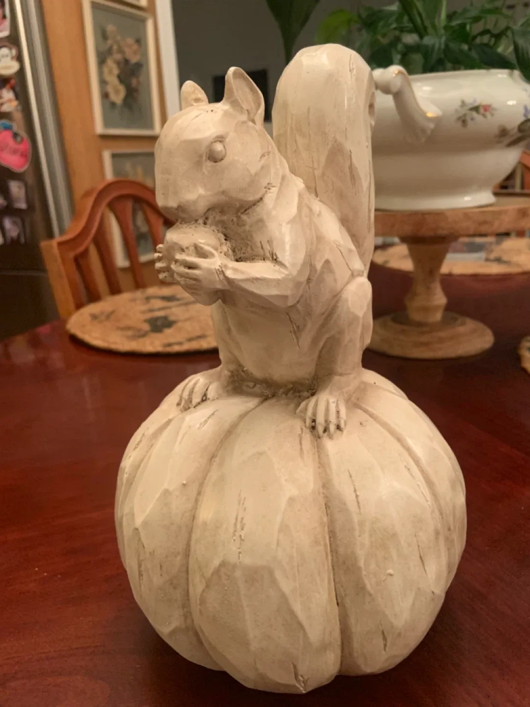 New Squirrel on Pumpkin Fall Decoration image indicator(4)