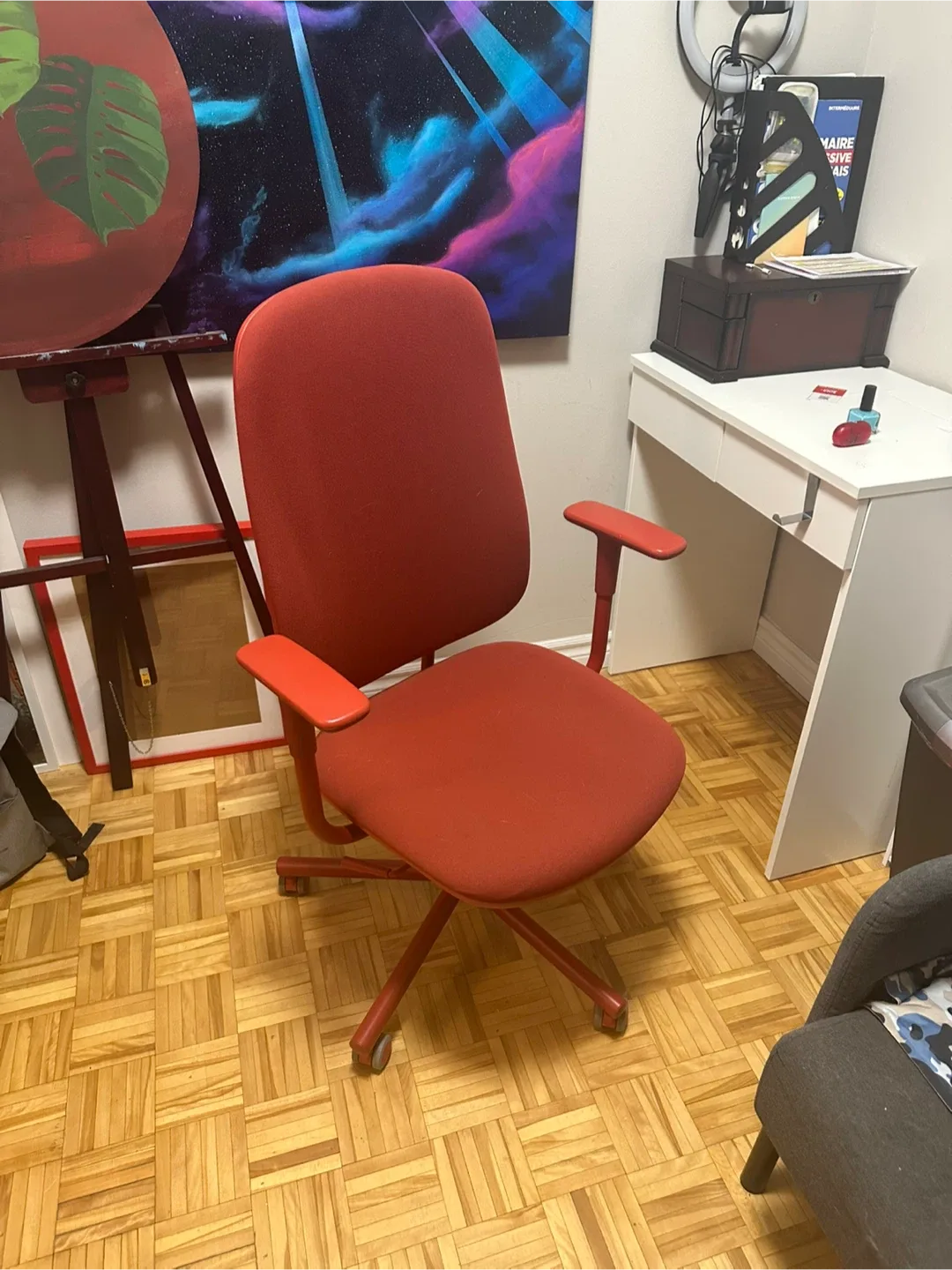 Red Office Chair IKEA thumbnail