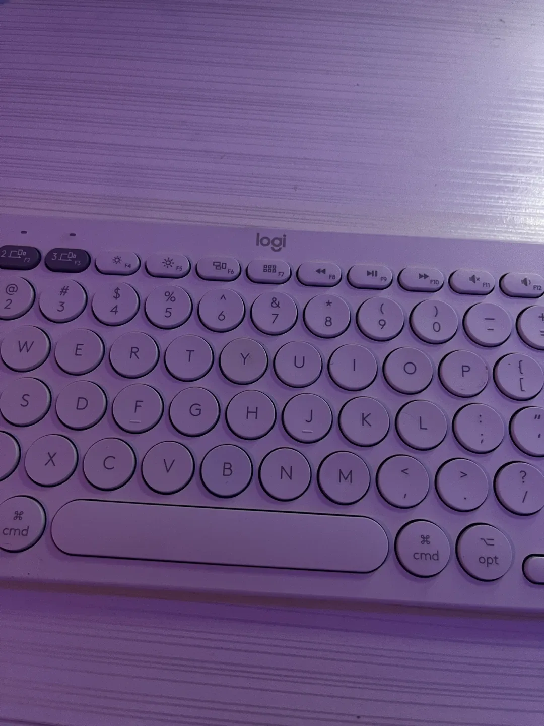 Logitech K380 Multi-Device Bluetooth Keyboard - White thumbnail