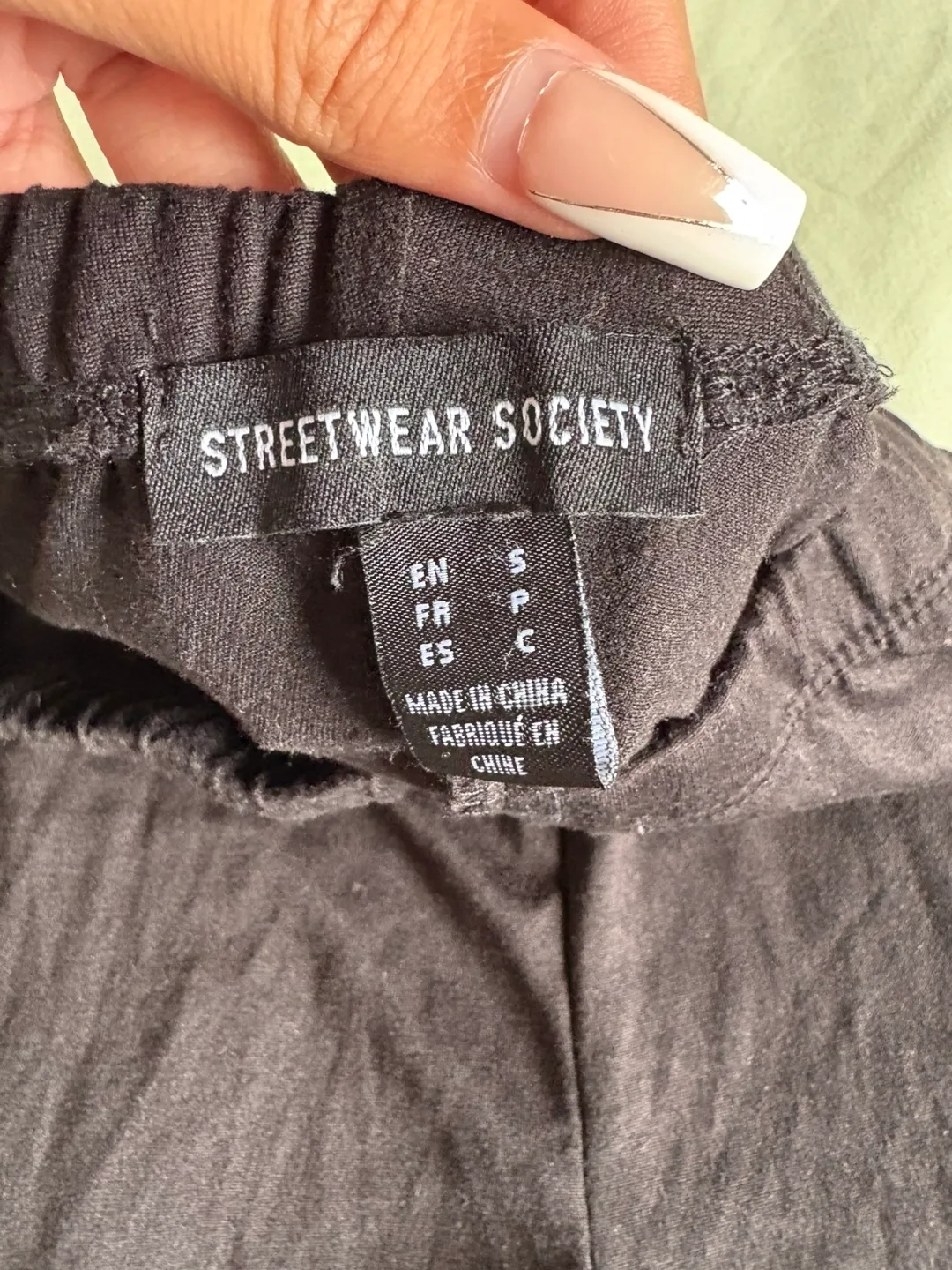 Streetwear Society Black Leggings - Size S image indicator(2)