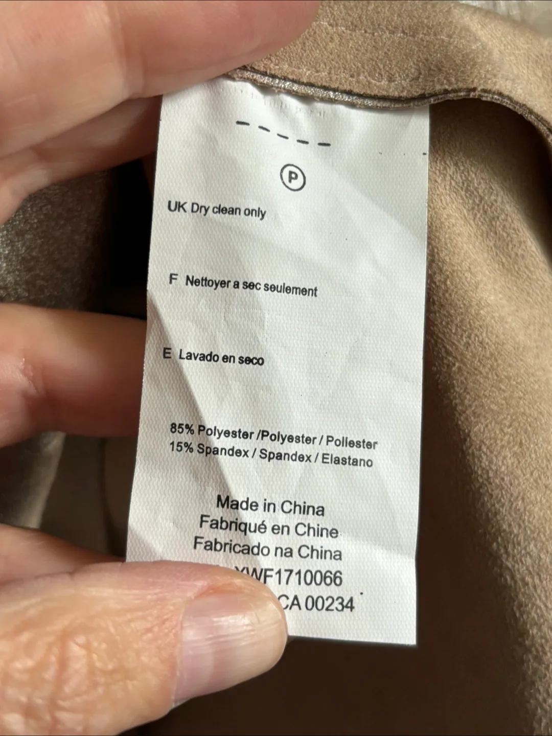 Highline Collective Gold Tank Top - Size L image indicator(5)