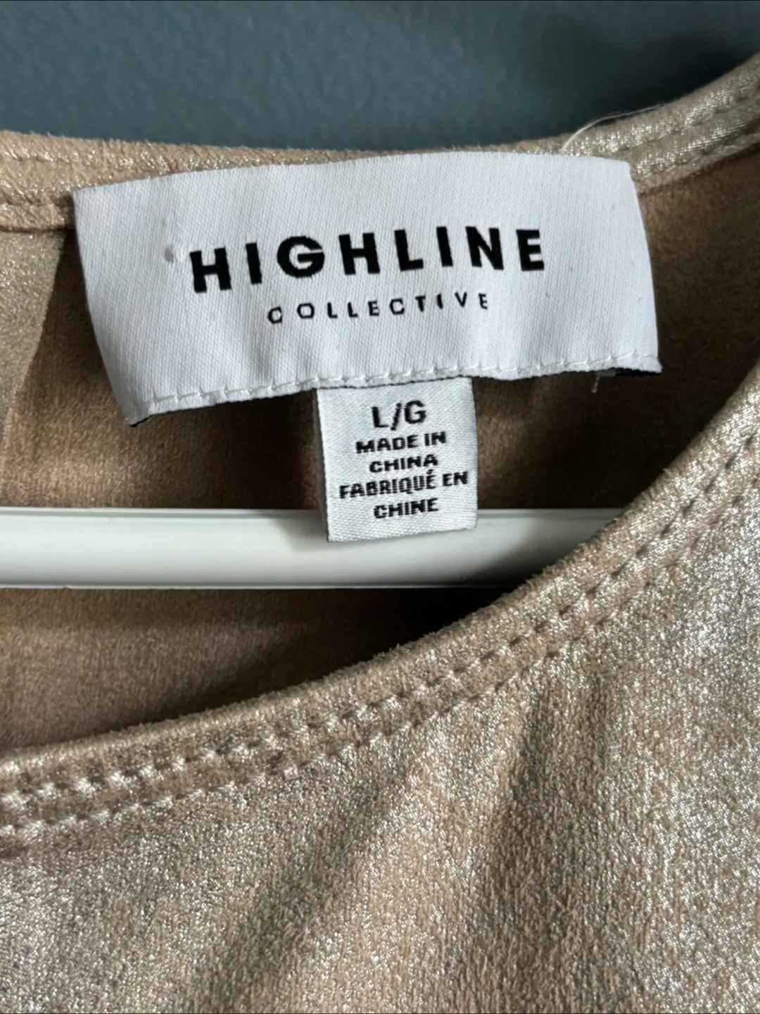 Highline Collective Gold Tank Top - Size L image indicator(6)