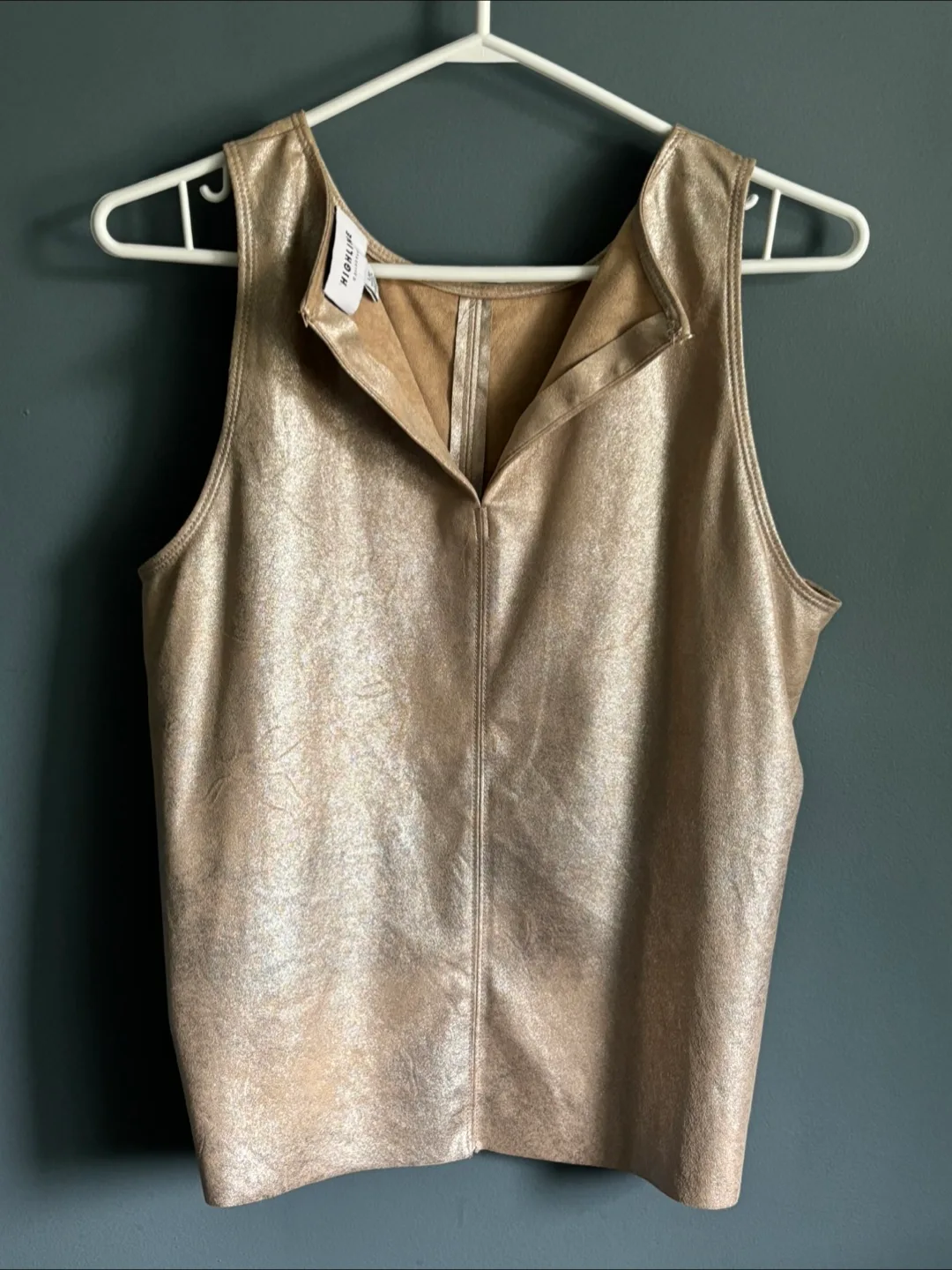 Highline Collective Gold Tank Top - Size L image indicator(9)