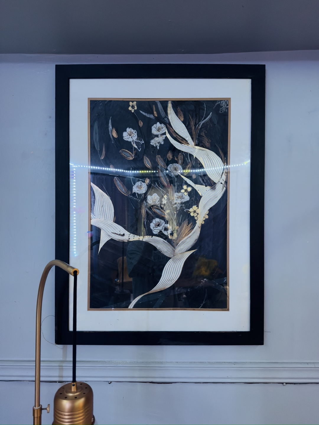 Framed Floral Wall Art