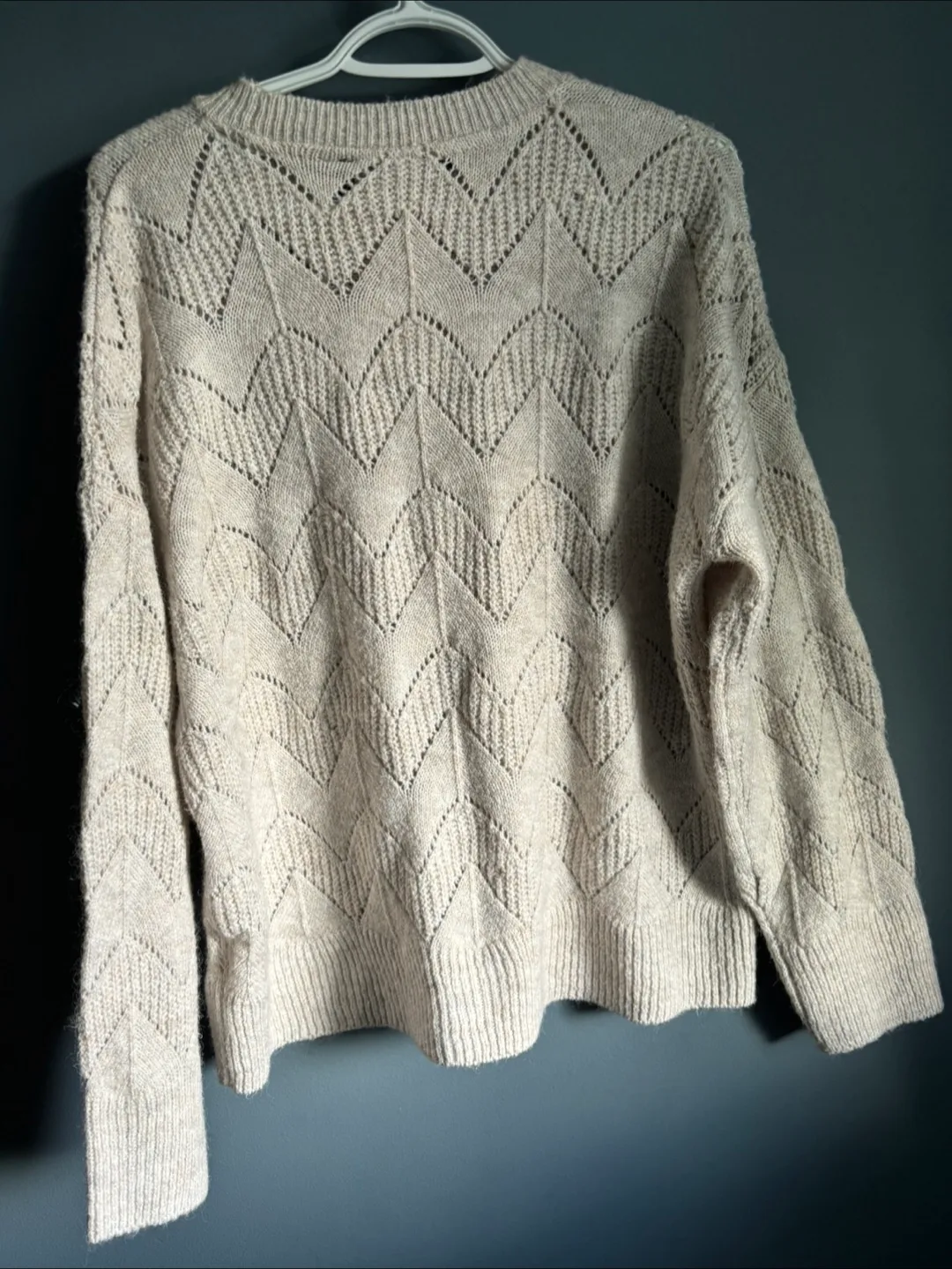 Femme by Design Beige Sweater - Size L image indicator(5)