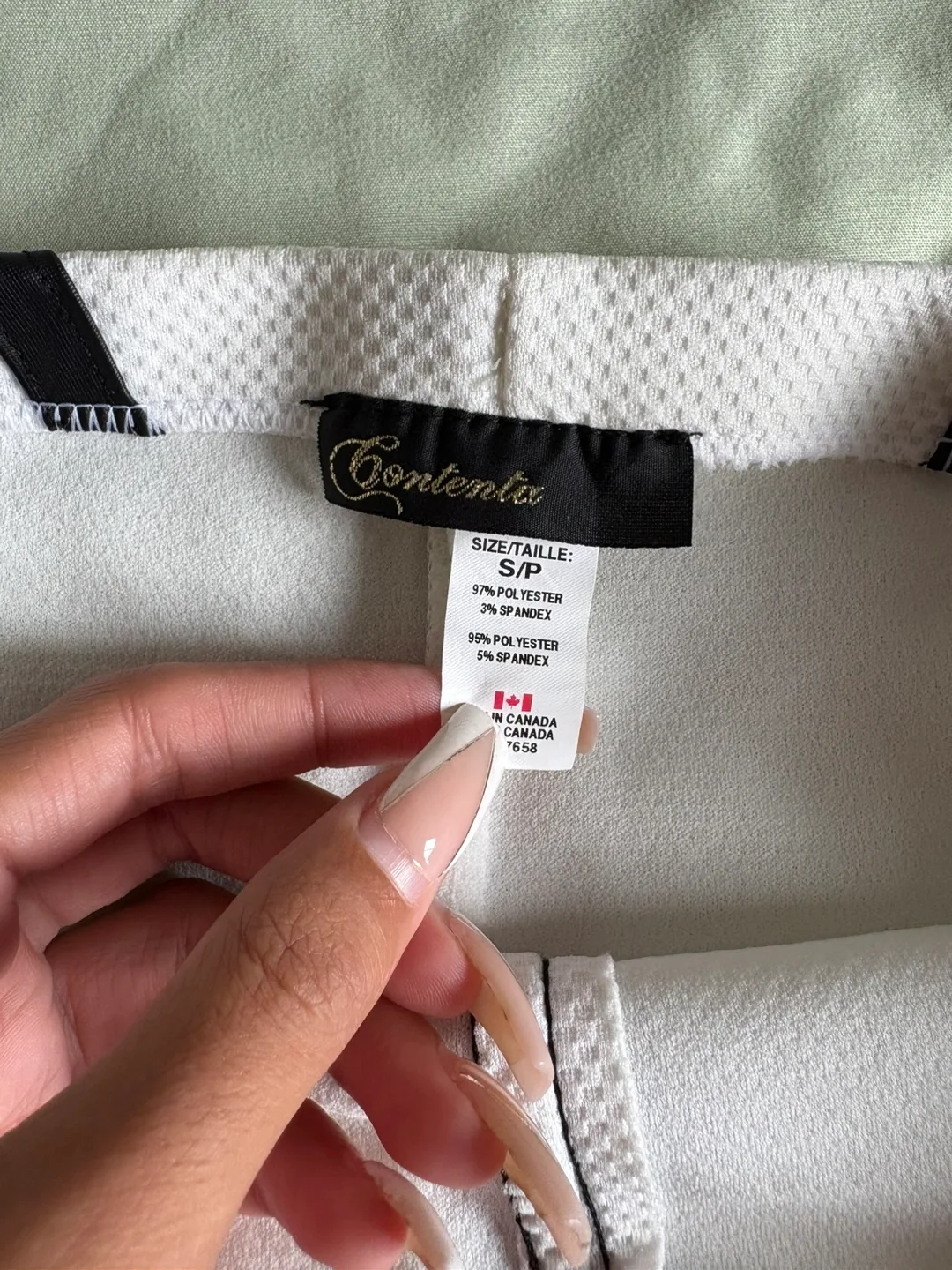 Contenta White Skirt - Size Small image indicator(3)