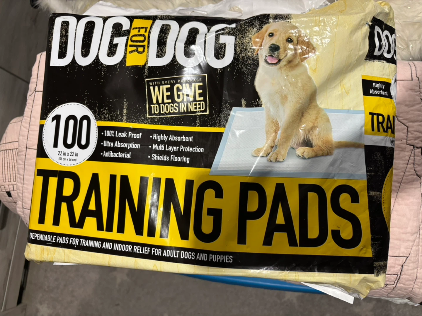 Puppy pads