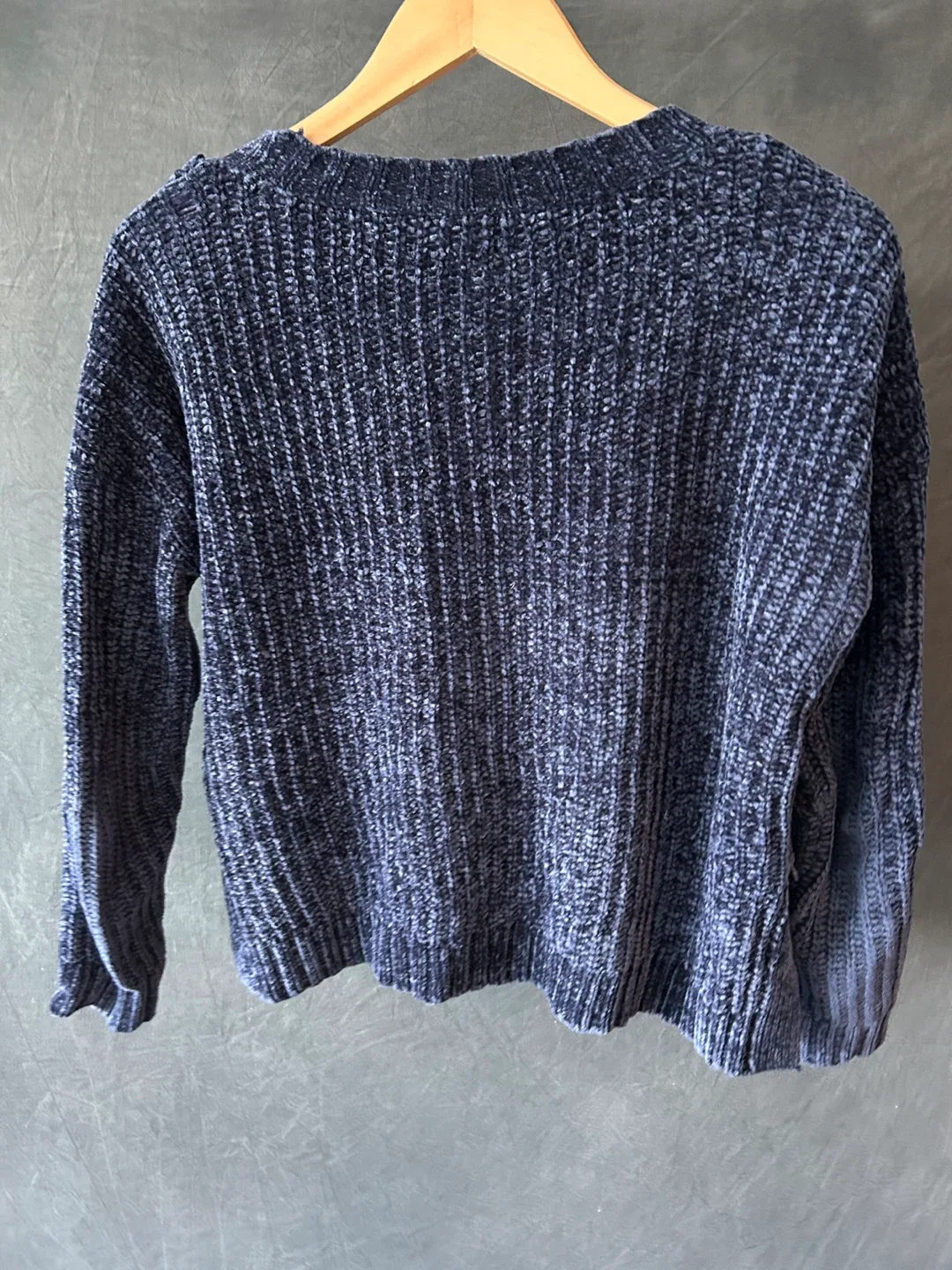 Aerie Blue Chenille Sweater - Size S image indicator(3)