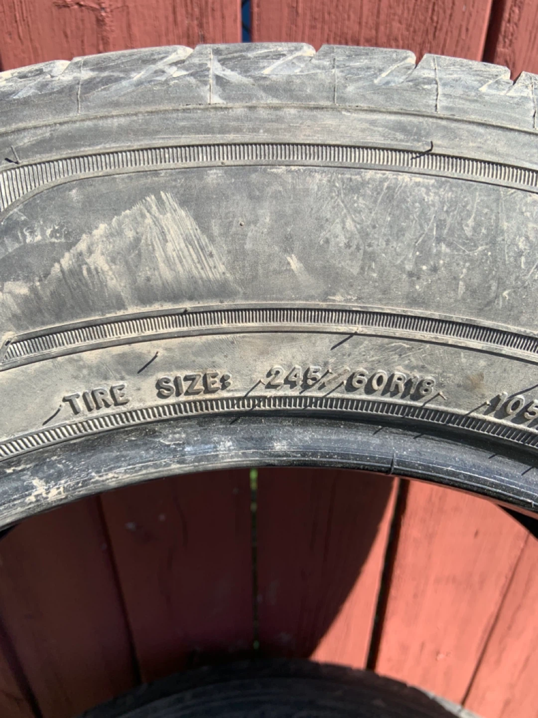 Set of 4 Goodyear Tires - 245/60R18 - photo 2