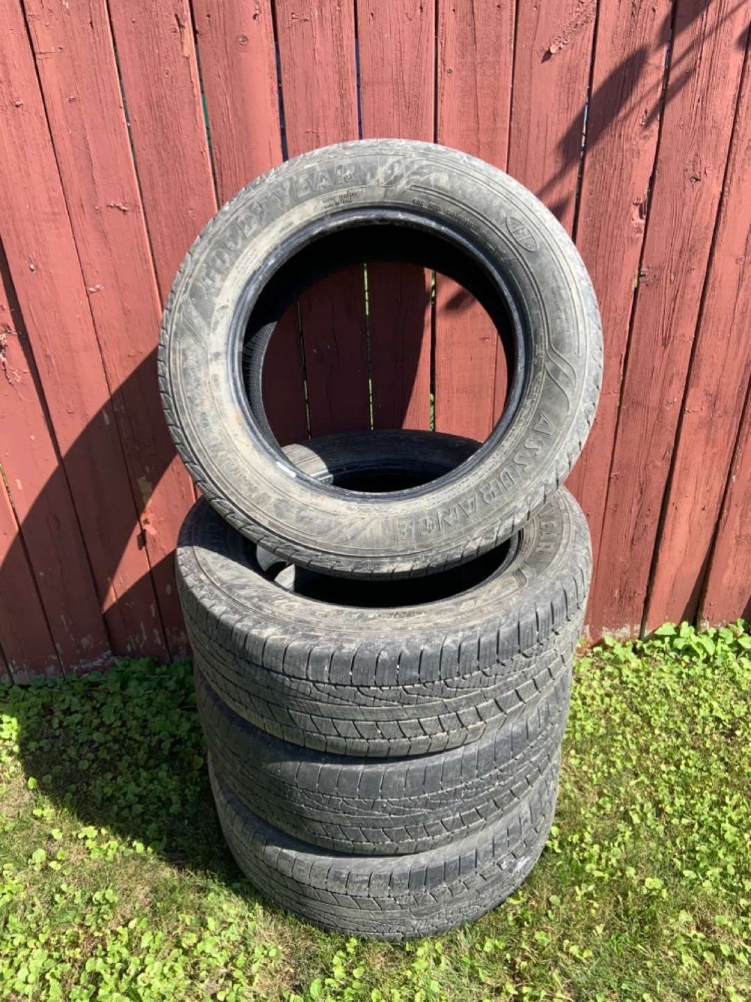 Set of 4 Goodyear Tires - 245/60R18