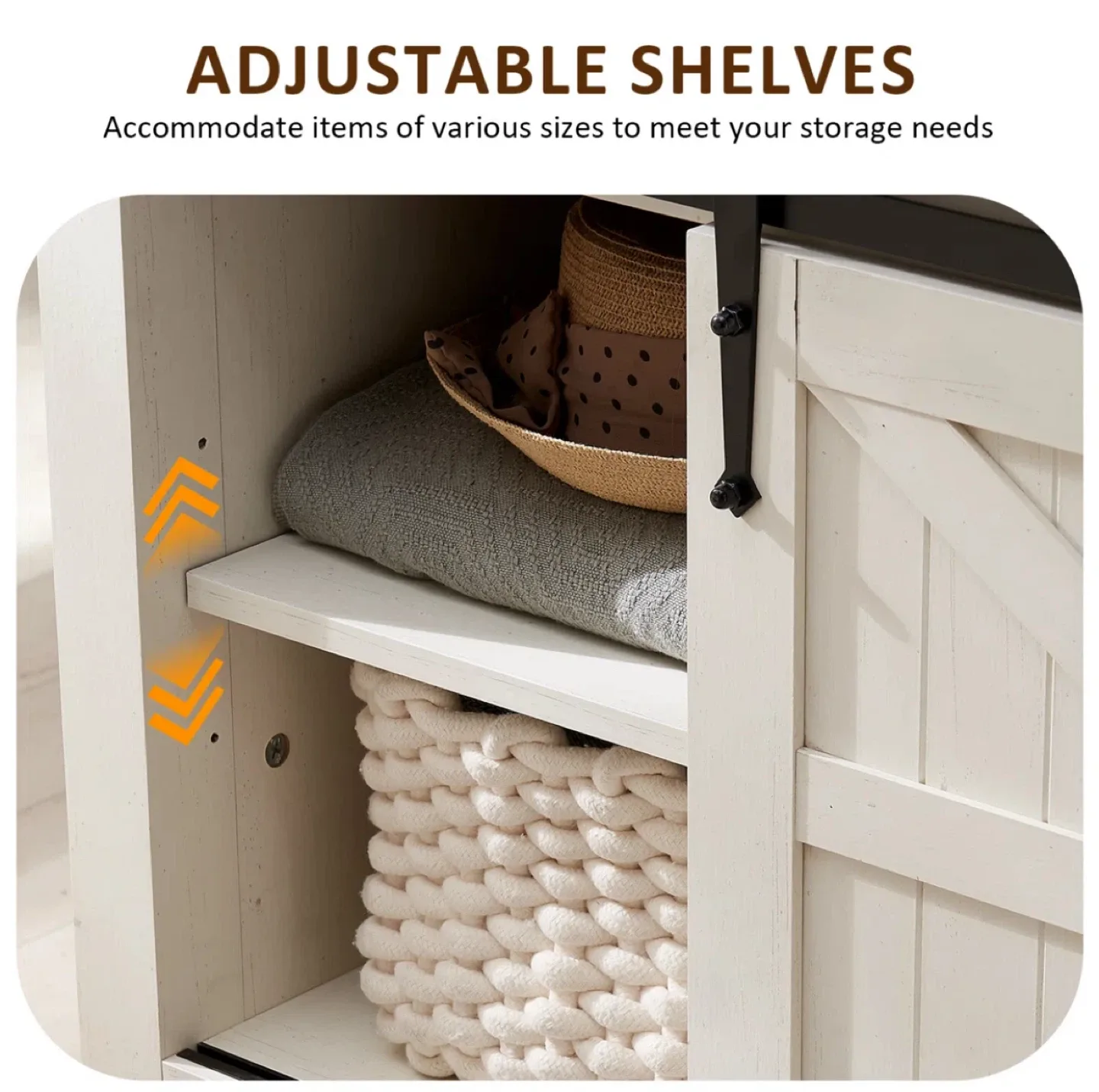 Gracie Oaks 4-Drawer Dresser with 2 Cabinets image indicator(7)