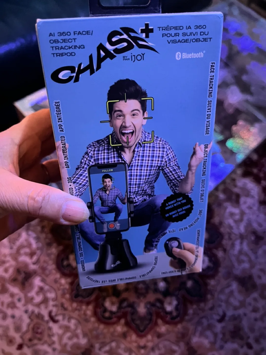 Chase+ AI 360 Face/Object Tracking Tripod - New image indicator(3)