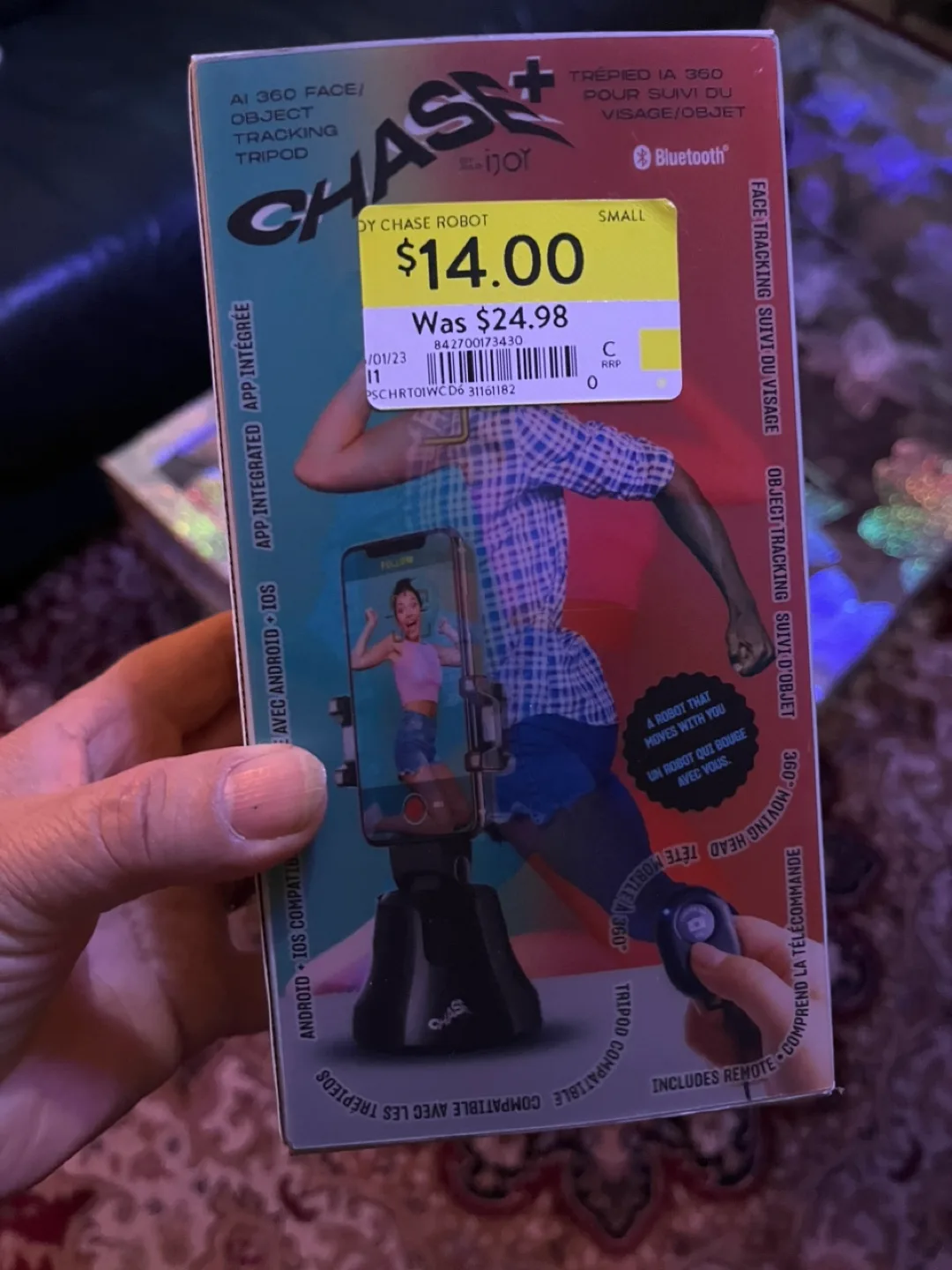 Chase+ AI 360 Face/Object Tracking Tripod - New thumbnail