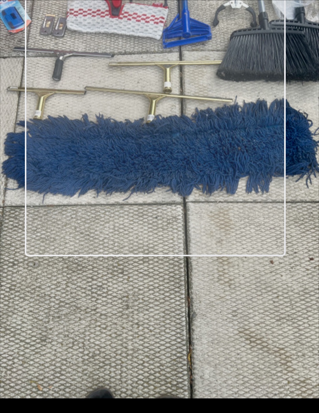 Variety of Mops and Cleaning Supplies - photo 3