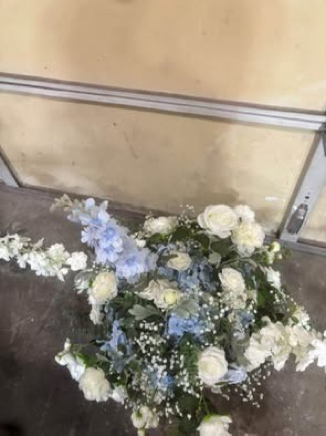 Large faux flower arrangement - photo 3