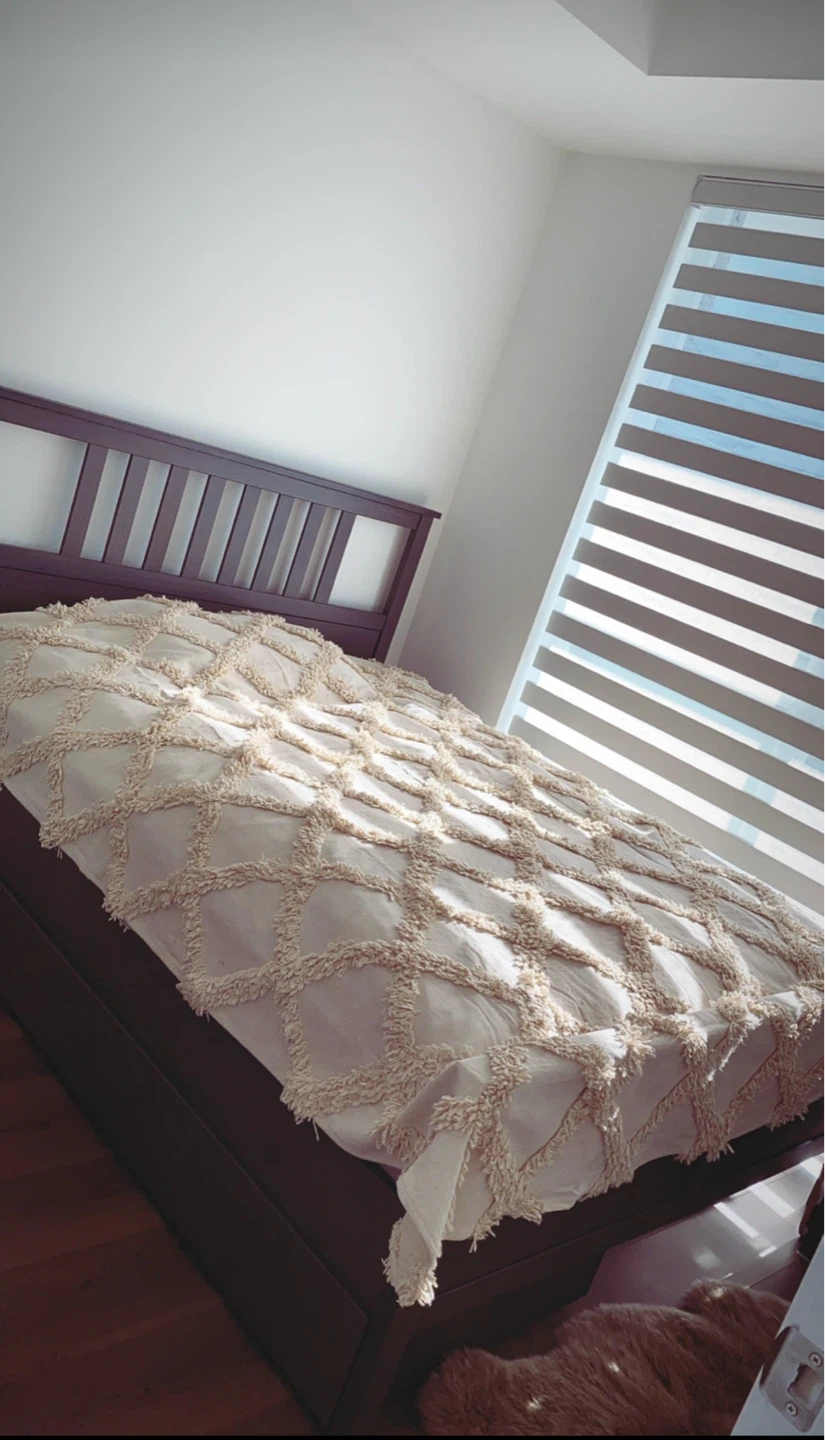 IKEA Hemnes Queen Bed Frame with Storage