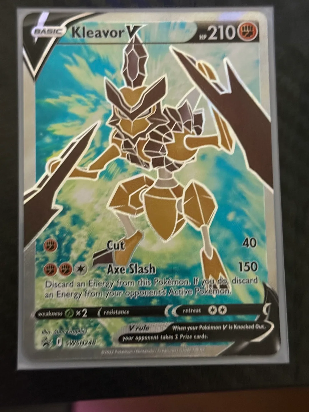 Pokemon Aerodactyl V & Kleavor V Card image indicator(3)