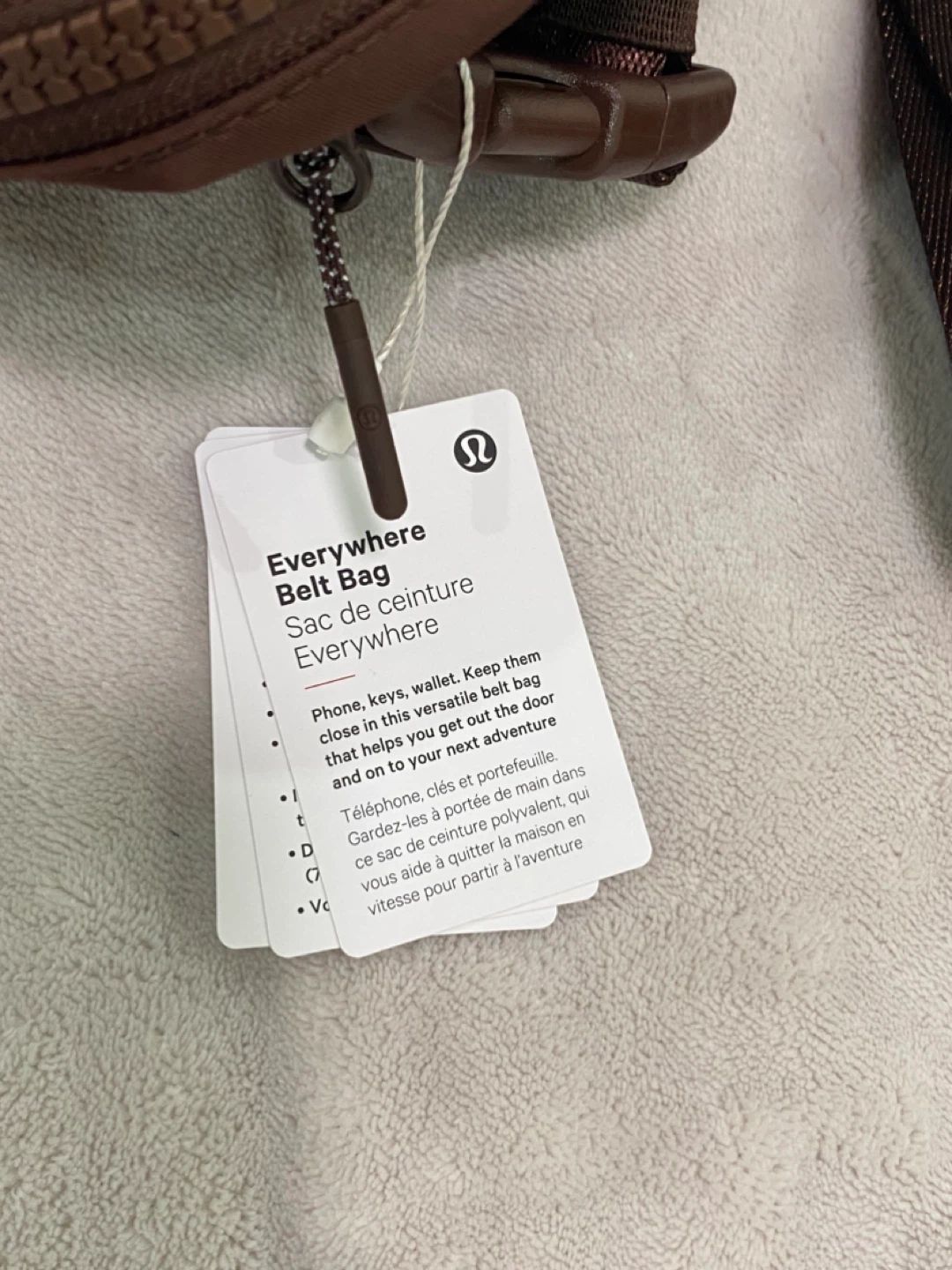 Lululemon Everywhere Belt Bag - Lava Cake Brown - photo 2