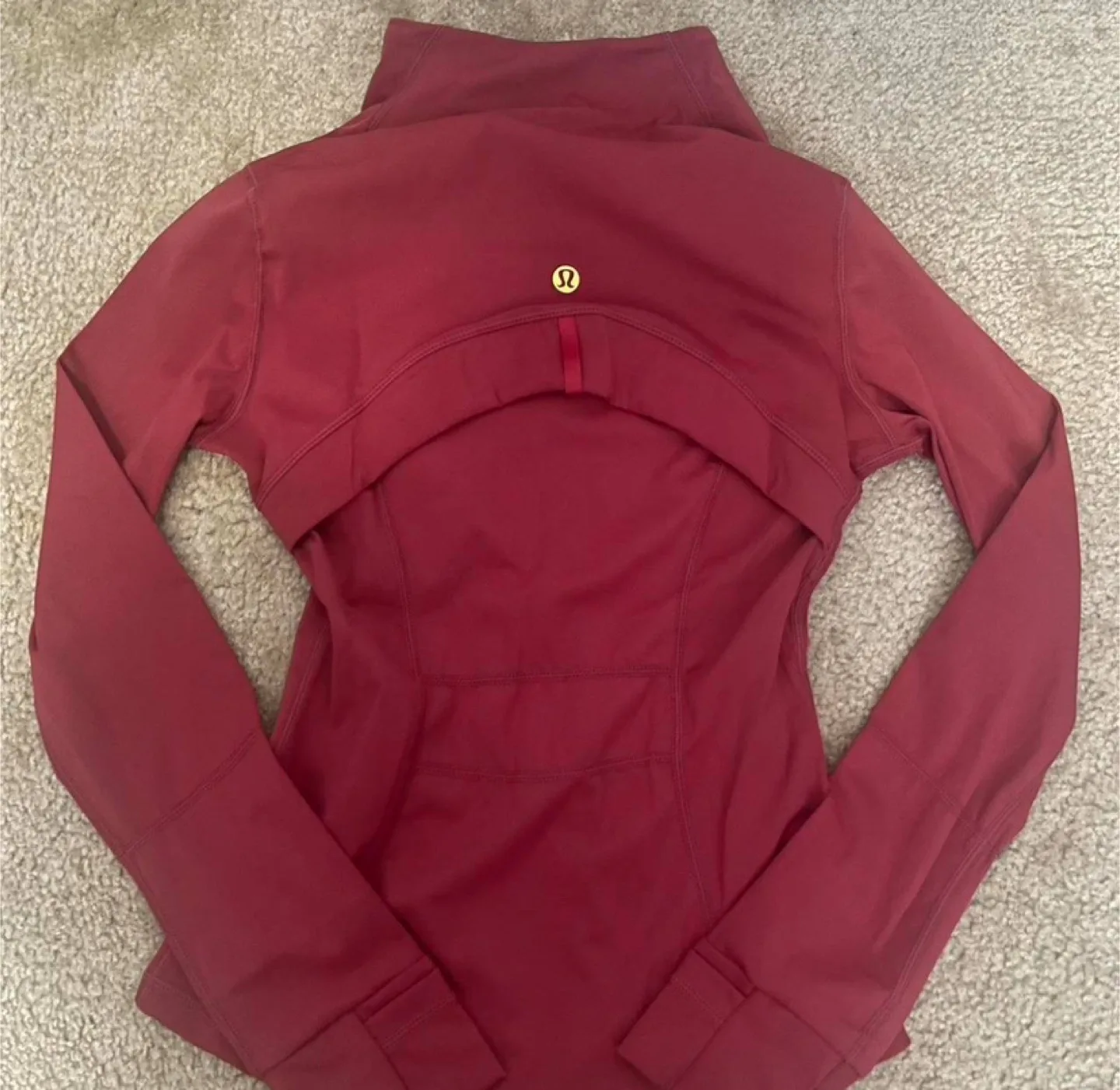 Lululemon Define Jacket Burgundy Women’s - All Sizes image indicator(3)