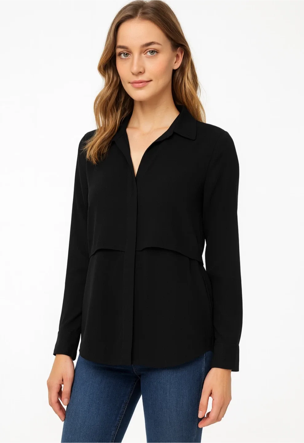 Club Monaco Silk Blouse thumbnail