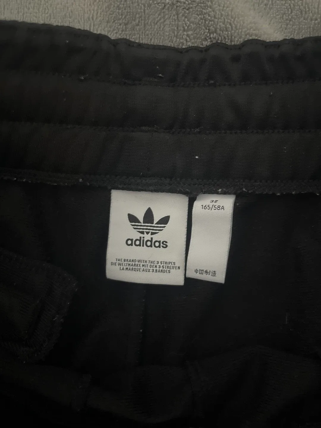 Adidas Black Track Pants- Size 32 image indicator(4)