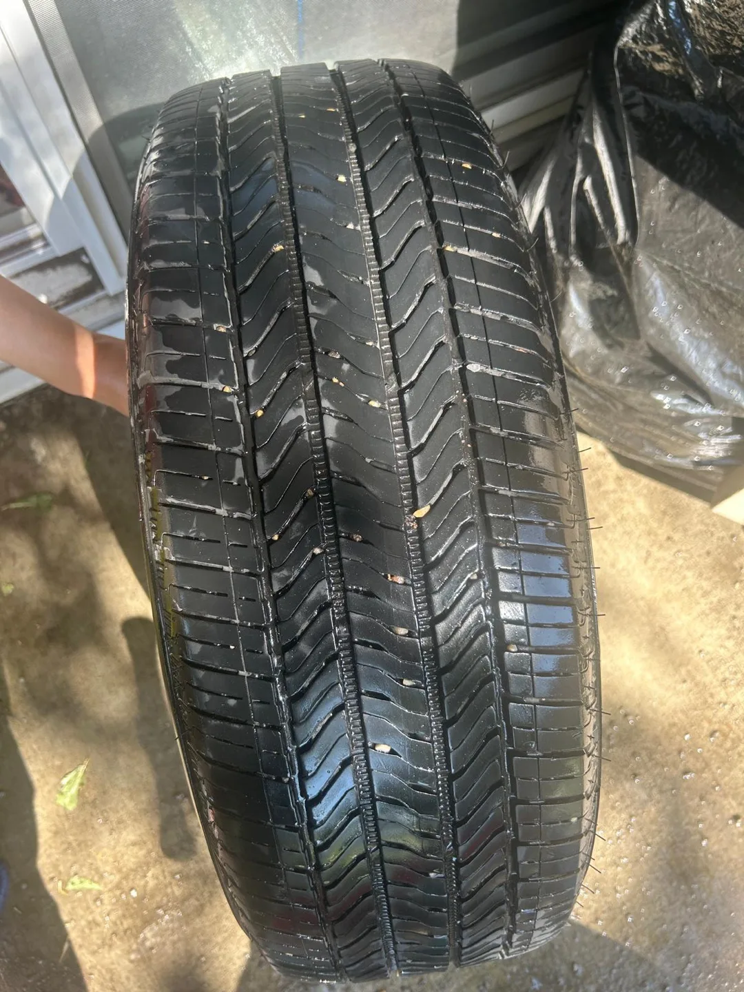 Bridgestone Tire with Chevrolet Rim