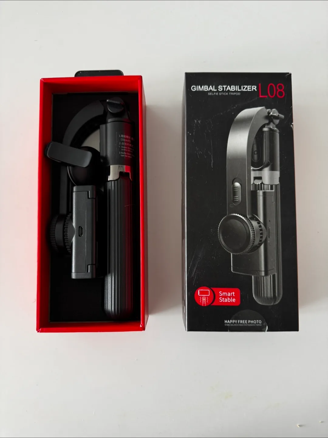 Gimbal Stabilizer Selfie Stick Tripod L08 thumbnail