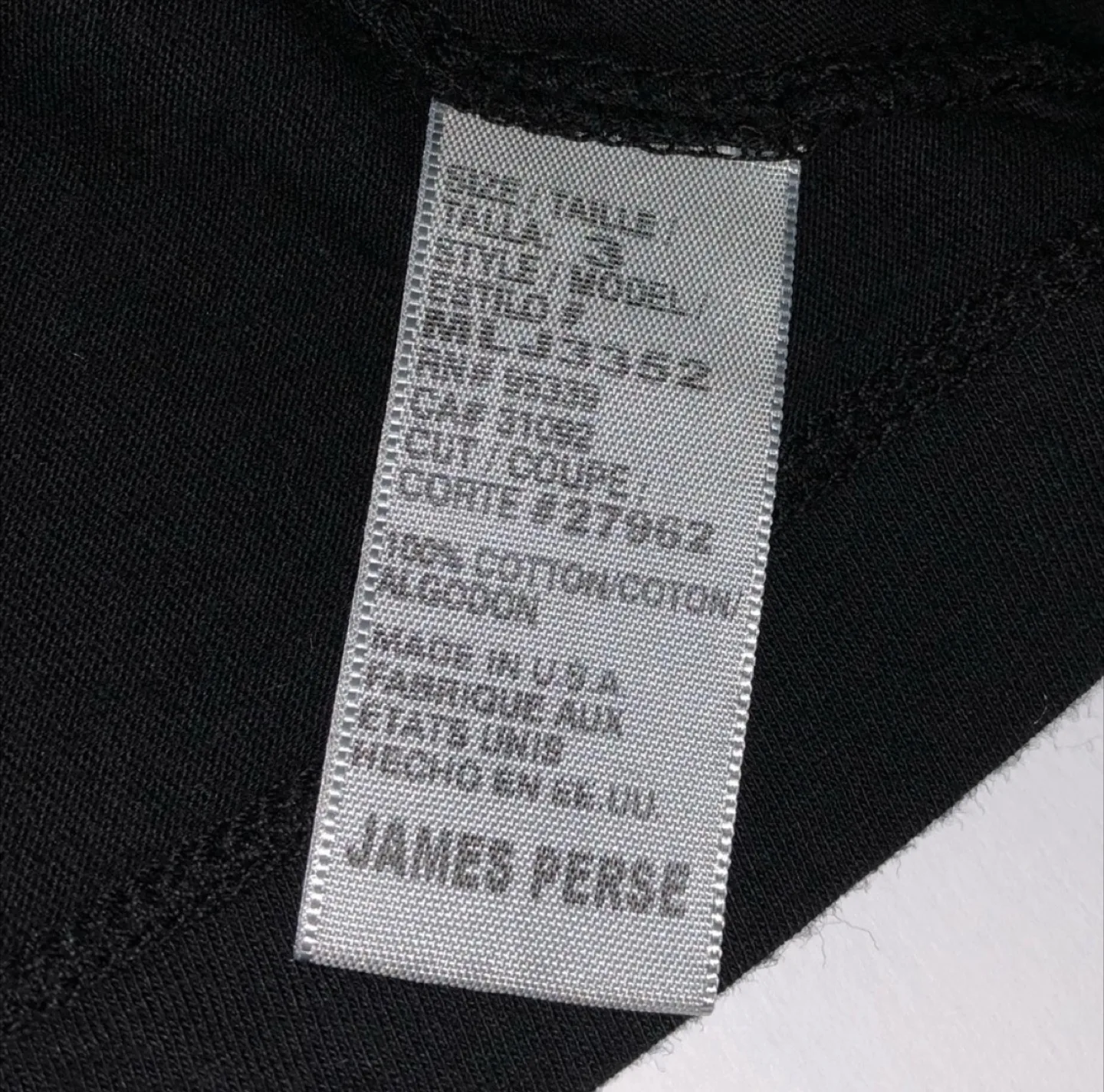 JAMES PERSE  T-shirt image indicator(7)
