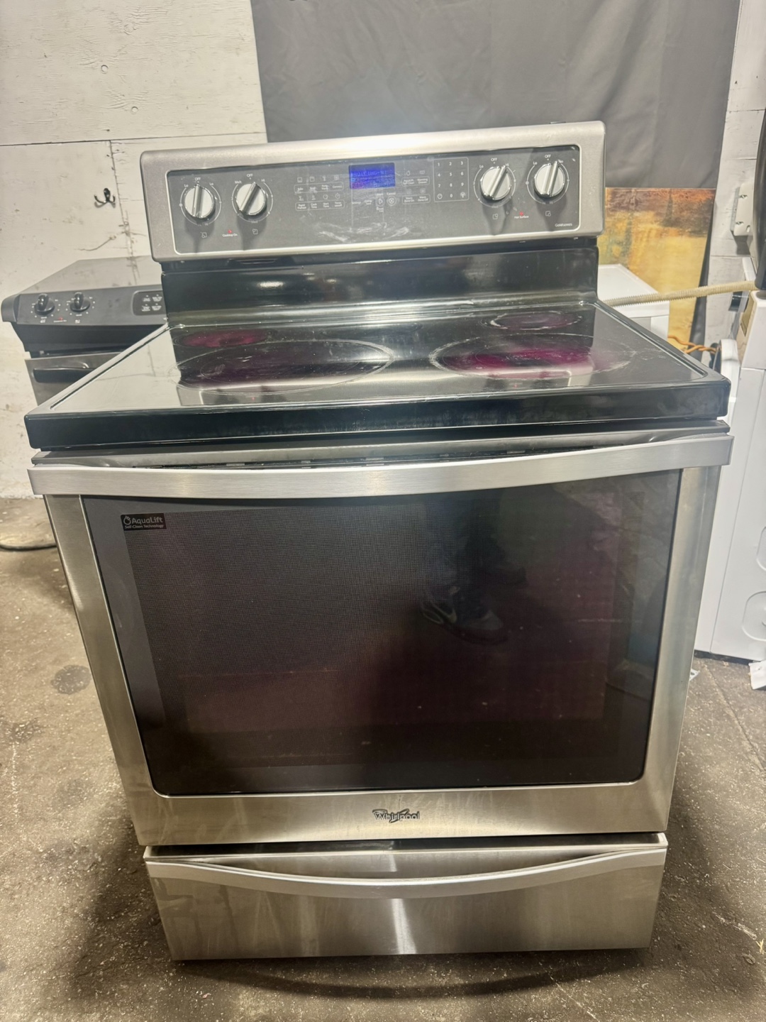 Whirlpool Stainless Steel Electric Range free delivery