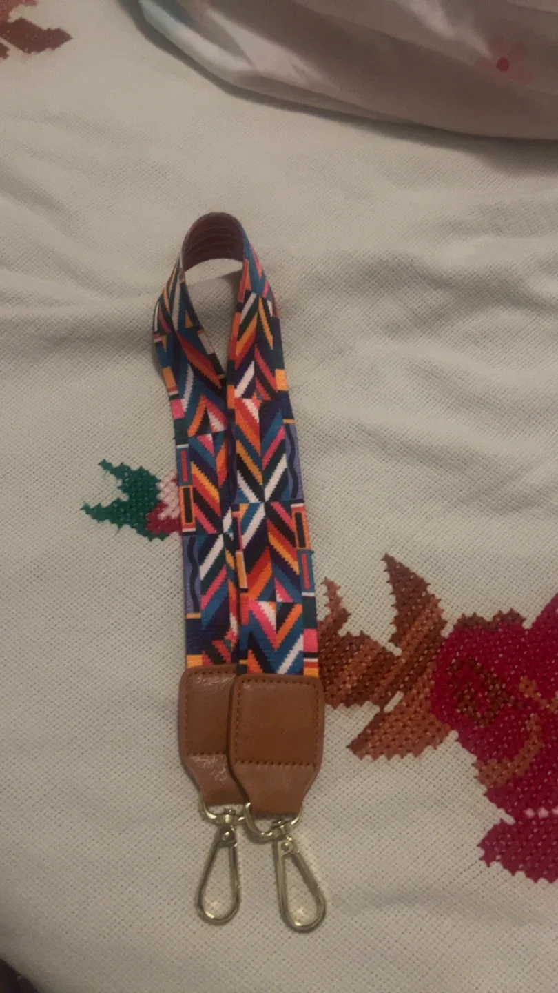 Colorful Patterned Bag Strap thumbnail