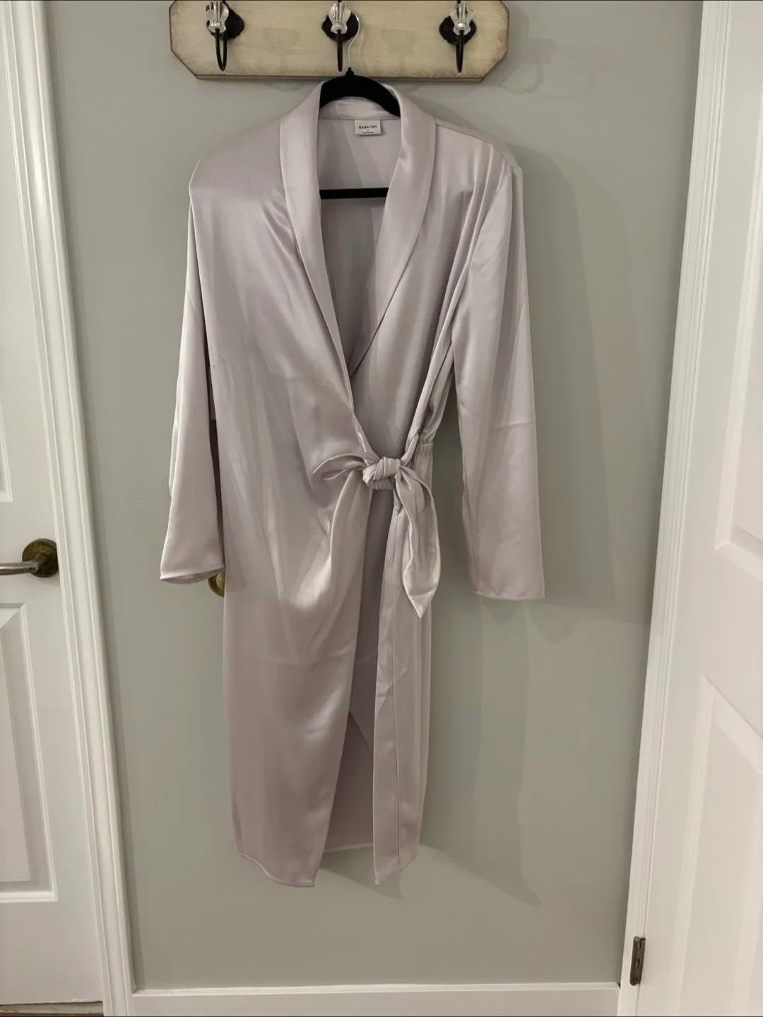 Babaton Bello Robe - Size S - Lilac Cloud thumbnail