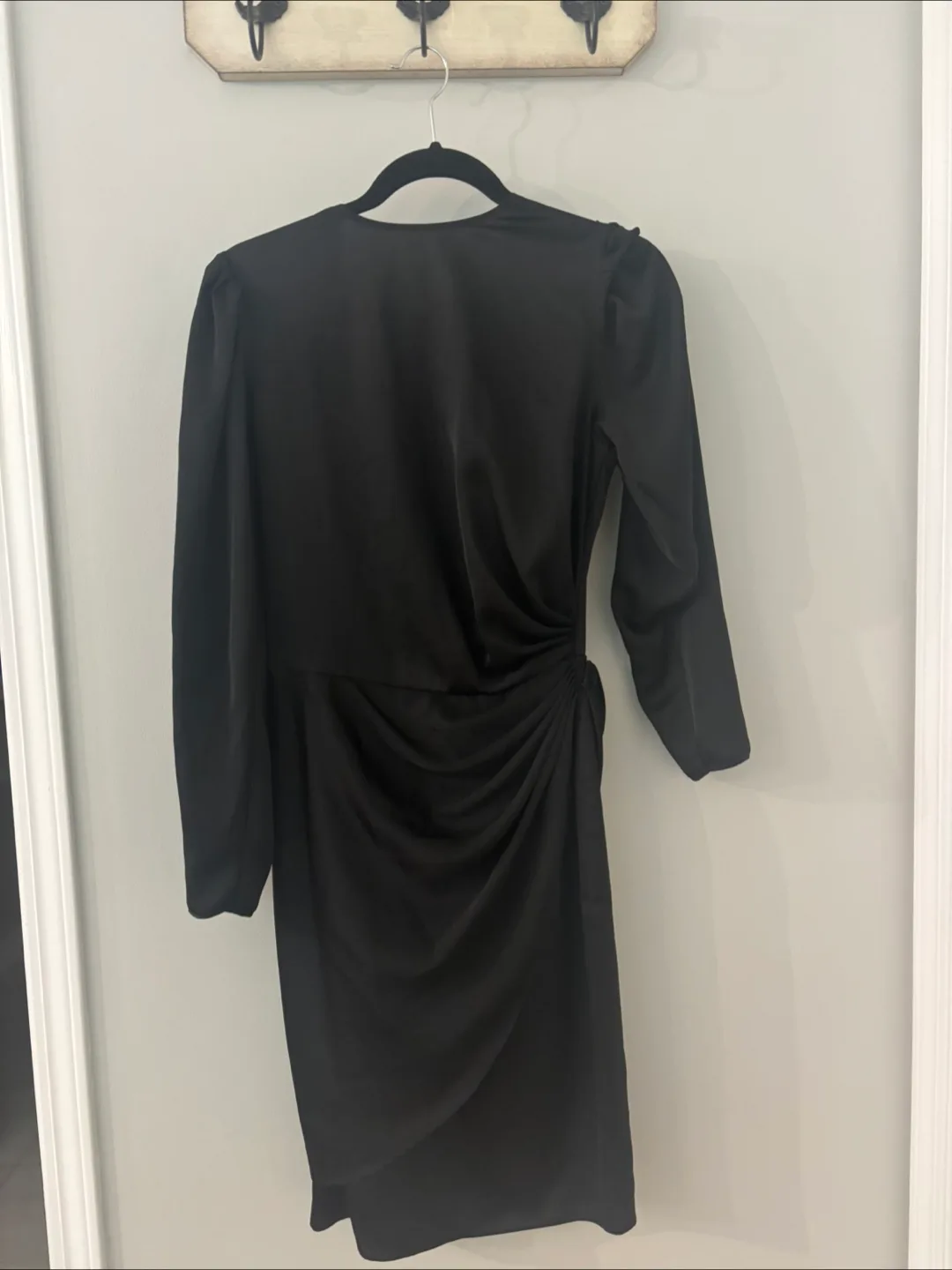 Oak + Fort Black Dress - Size XS thumbnail