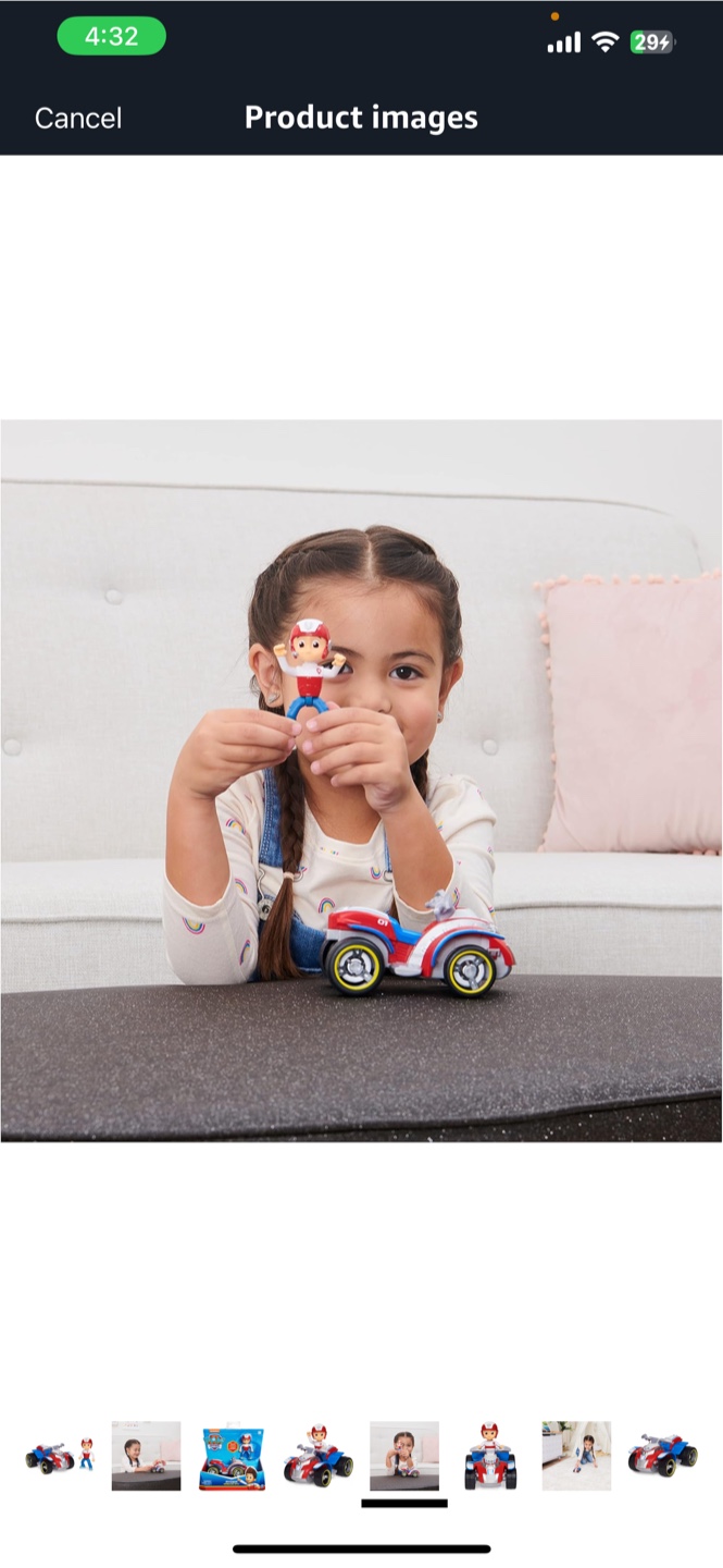Paw Patrol Ryder ATV Rescue Racer Toy - photo 4