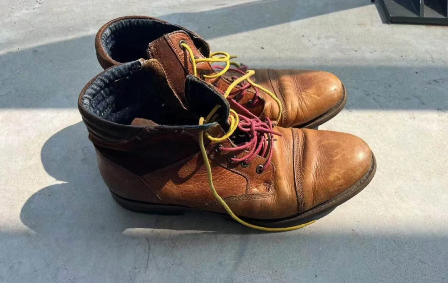 Aldo Brown Leather Boots - Size 10.5 image indicator(2)