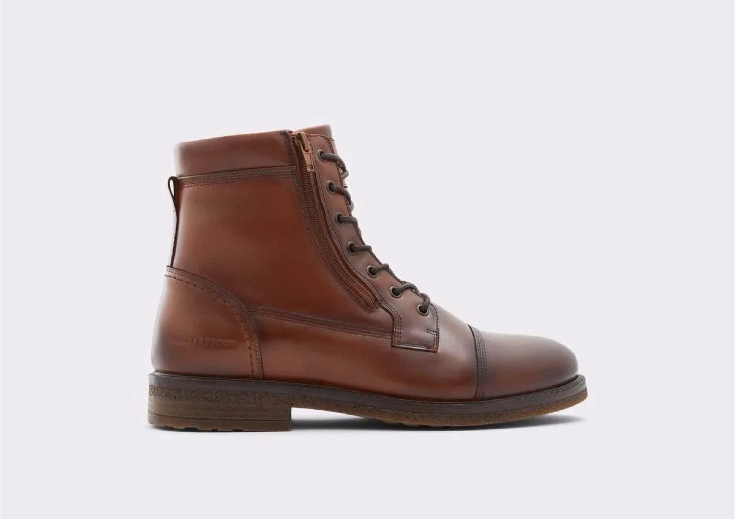 Aldo Brown Leather Boots - Size 10.5 thumbnail