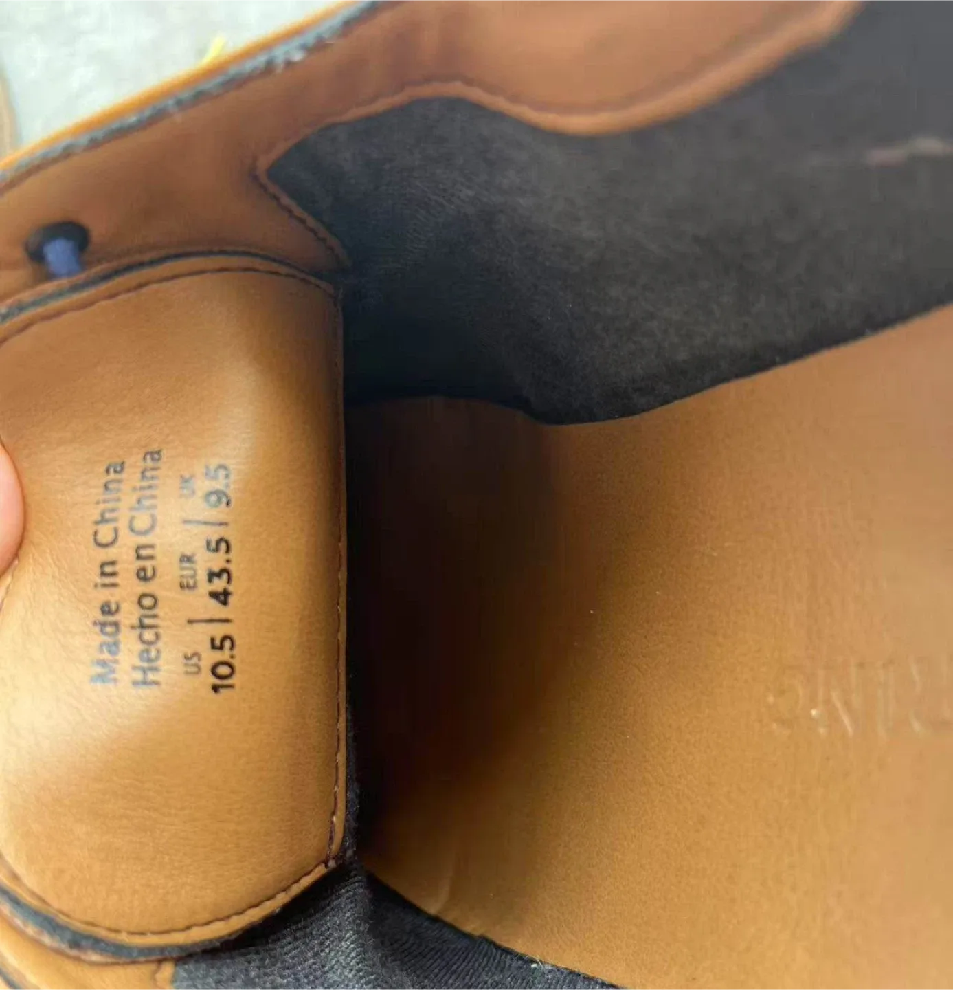 Call It Spring Men's Brown Leather Dress Shoes - Size 10.5 image indicator(4)