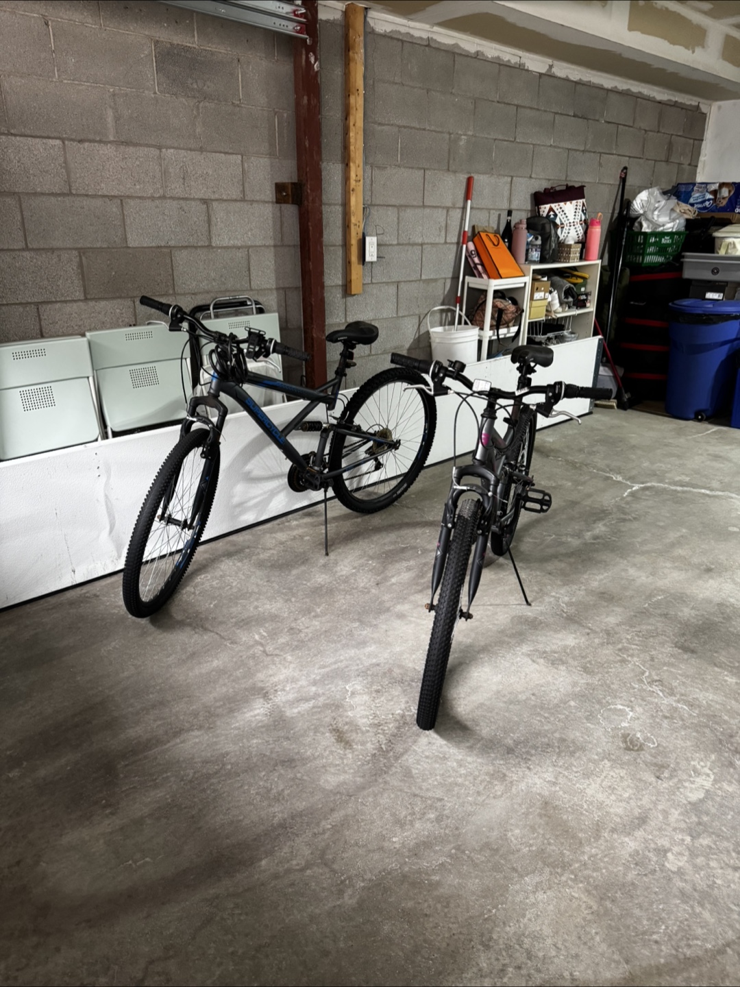 Two Used Mountain Bikes