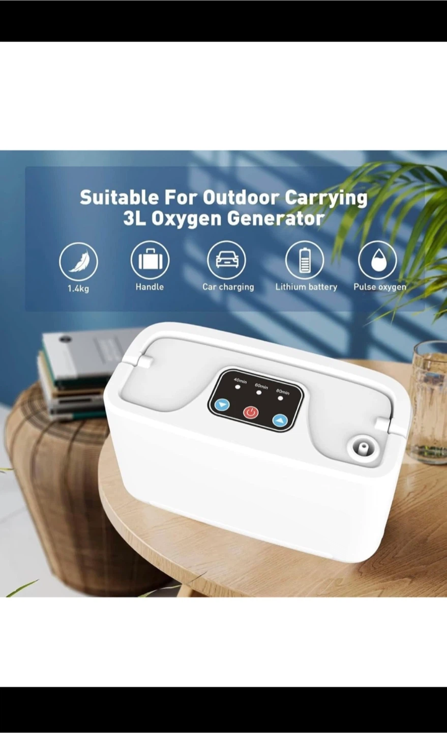 Portable 3L Oxygen Generator - photo 5