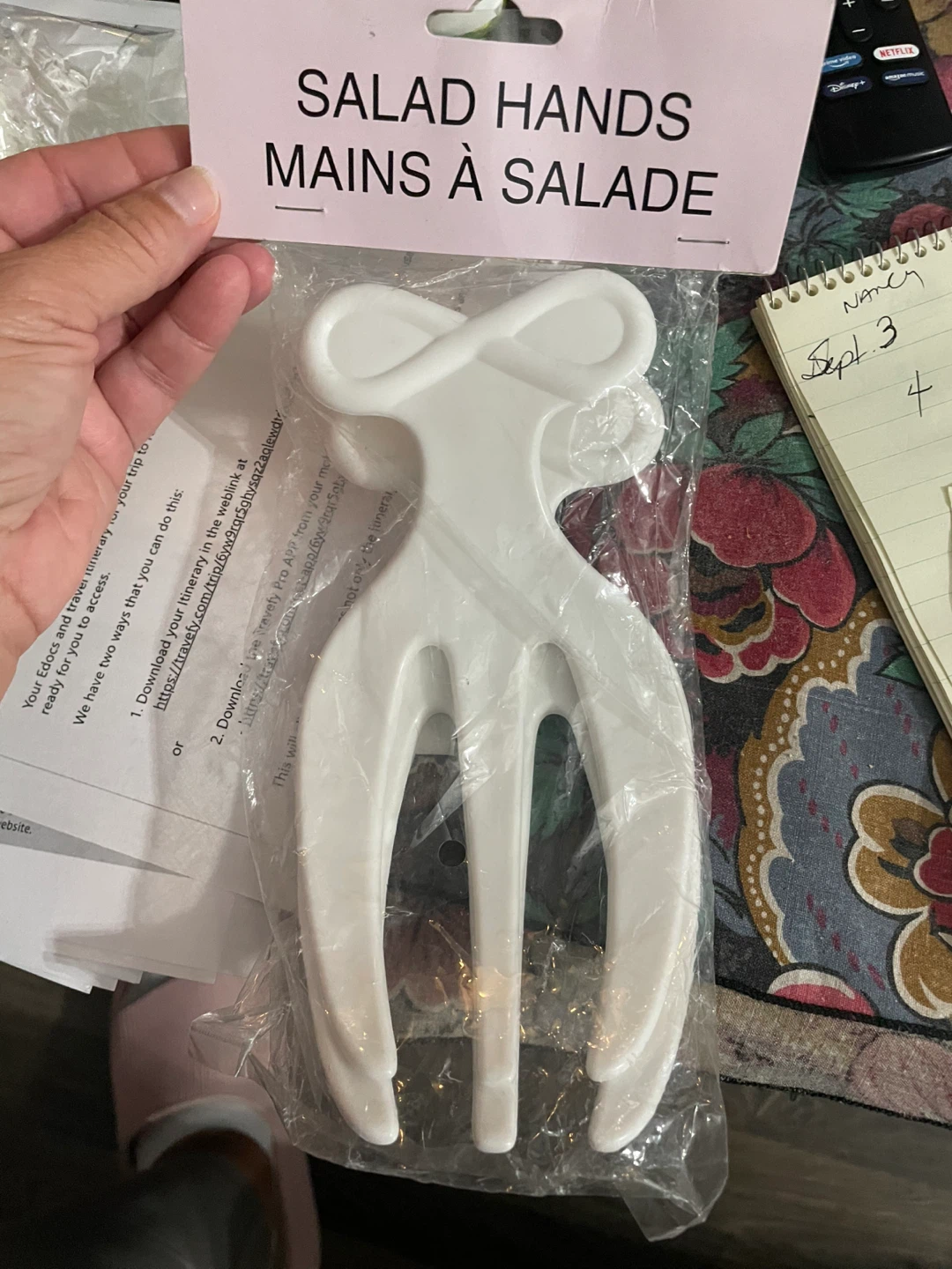New Salad Hands - Mains à Salade