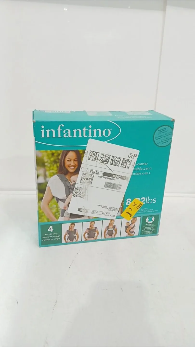 INFANTINO FLIP 4-IN-1 CONVERTIBLE CARRIER WITH WONDER COVER BIB image indicator(3)