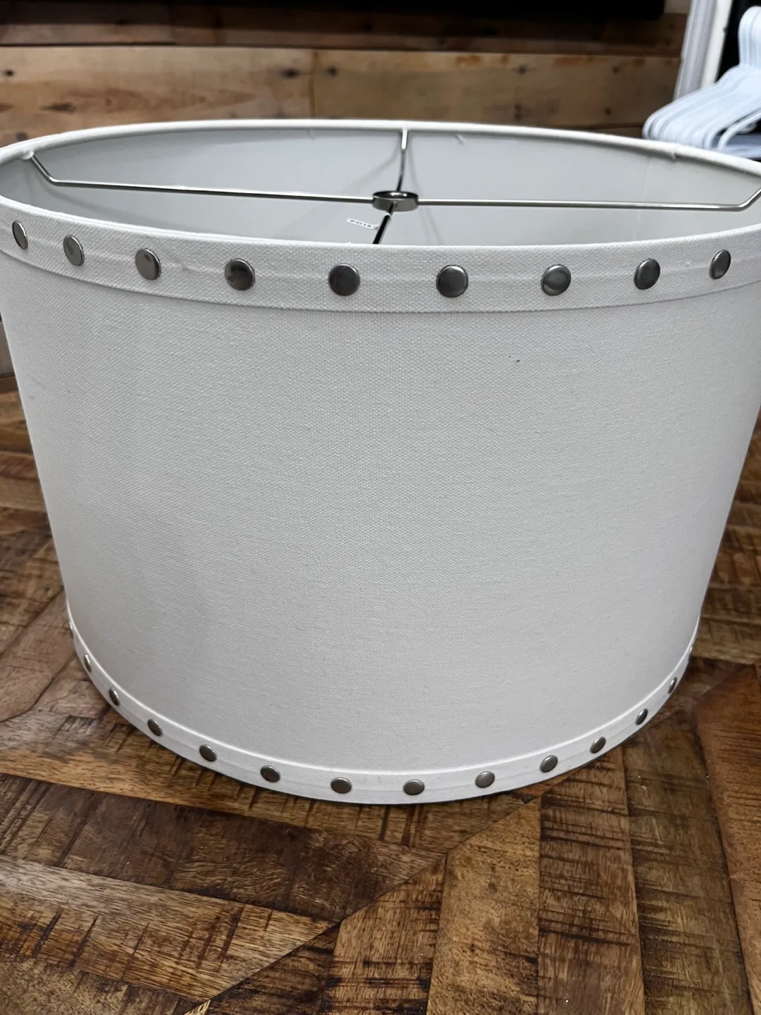 White Drum Lamp Shades 🥕 image indicator(2)