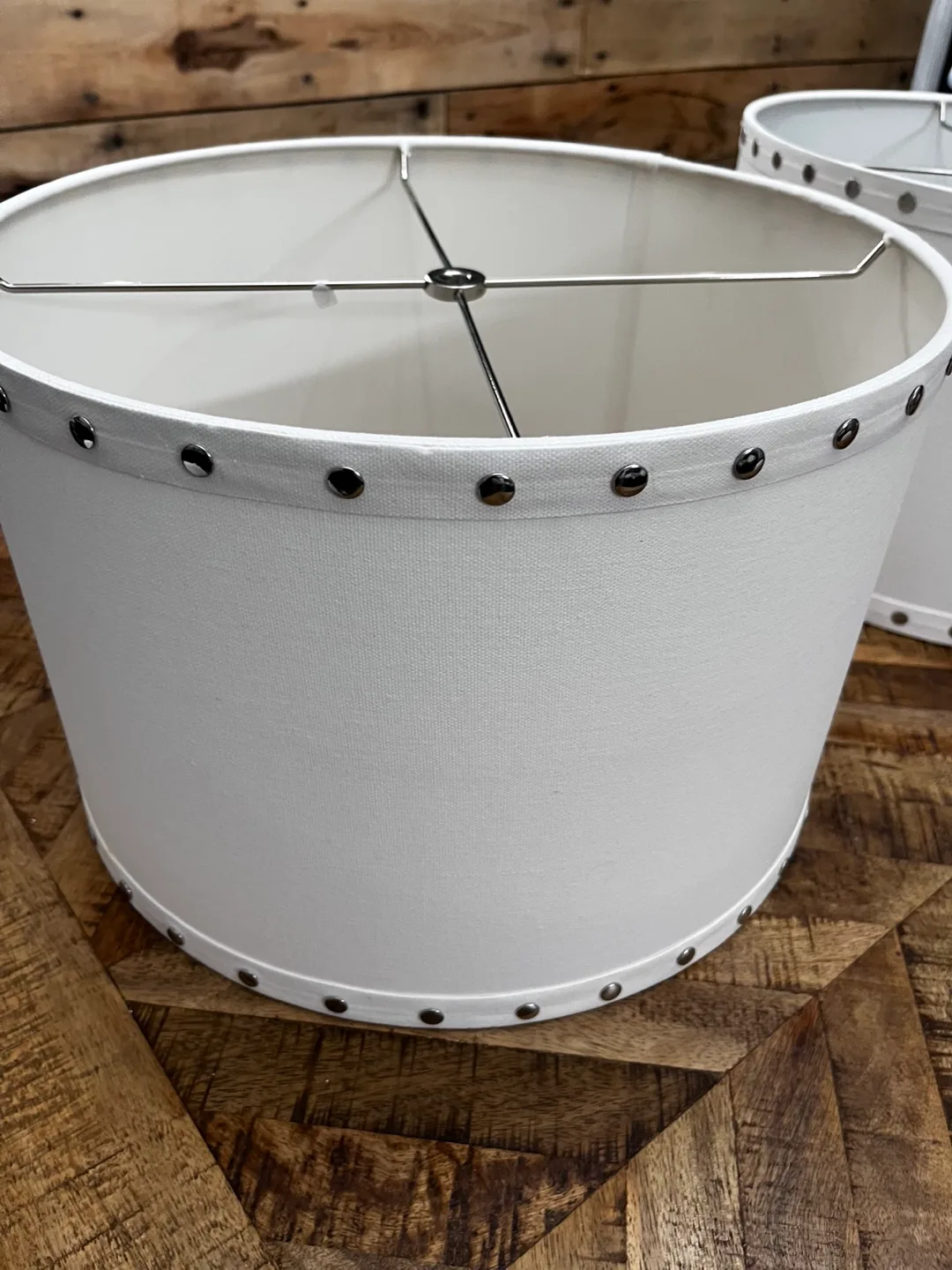 White Drum Lamp Shades 🥕 image indicator(3)